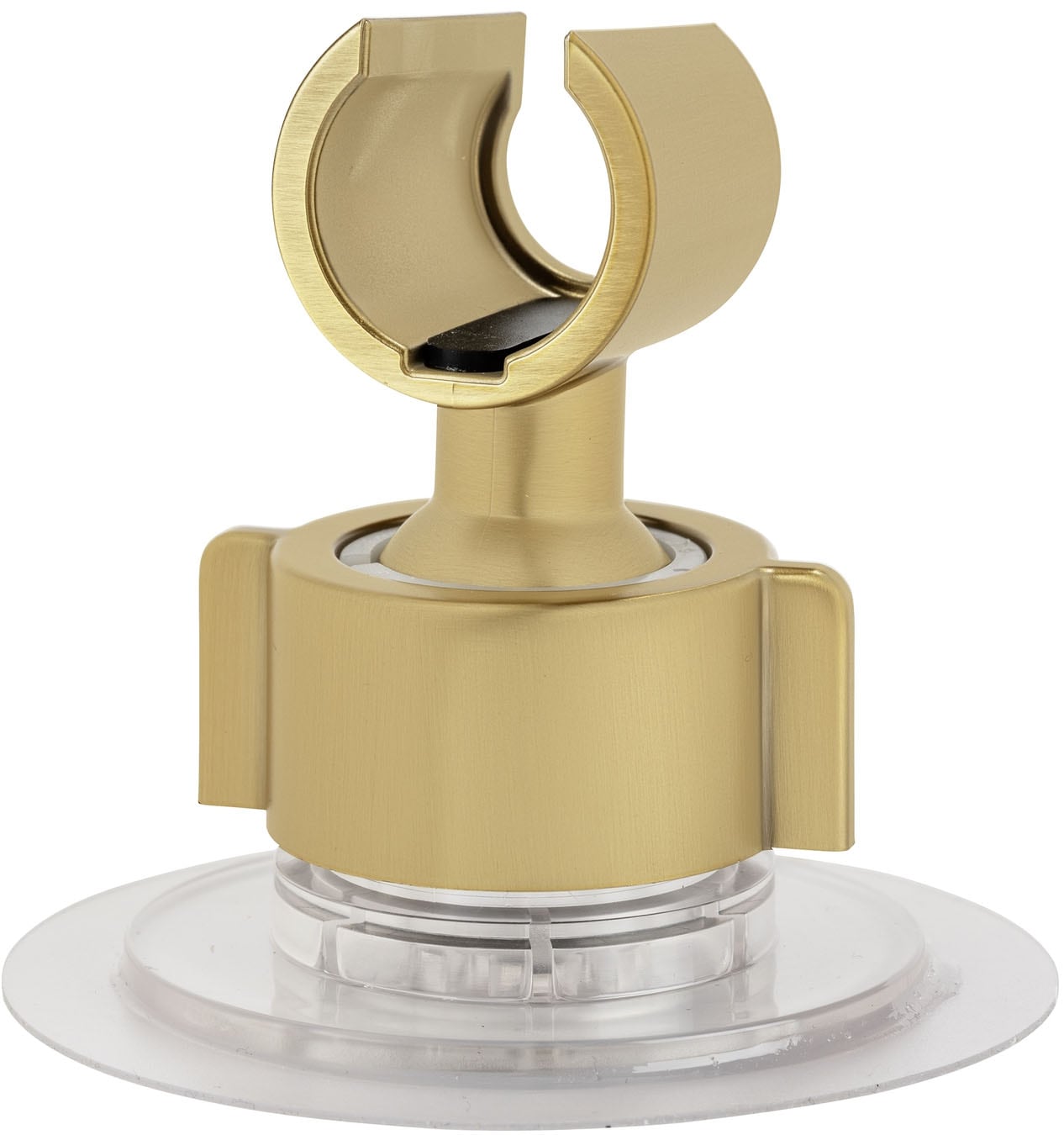 WENKO Brausehalter drehbare Halterung, passend für alle Duschköpfe, Montage ohne Bohren