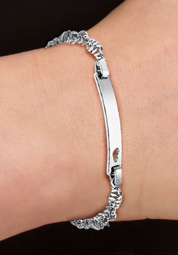 [Kann garantiert werden] Amor Silberarmband »Herz, 9048571«, Made Germany | bestellen in BAUR