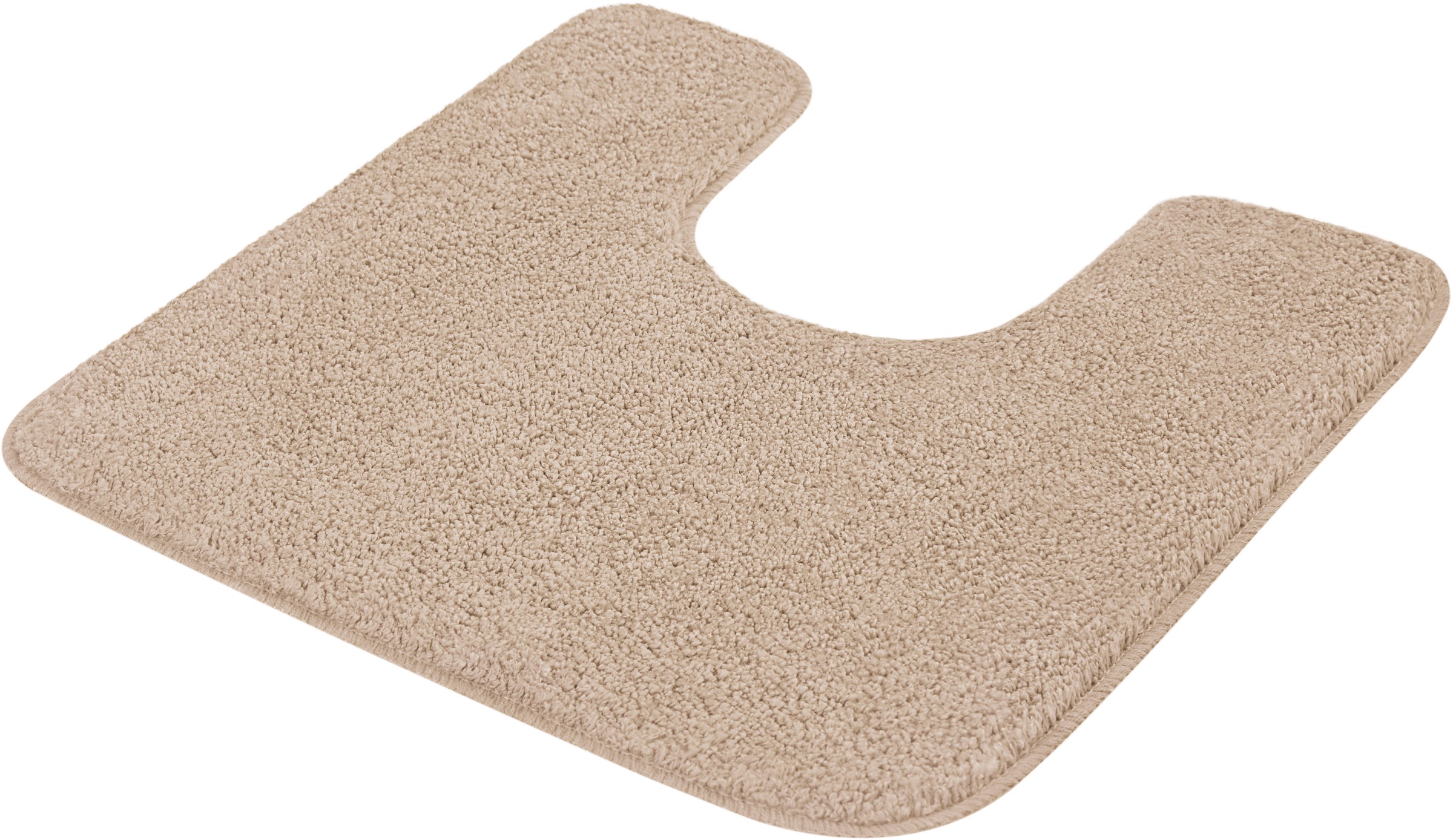 MEUSCH Badematte »Super Soft«, rutschhemmend beschichtet, fußbodenheizungsgeeignet-strapazierfähig, Badteppich, Uni Farben, besonders flauschig & weich, waschbar