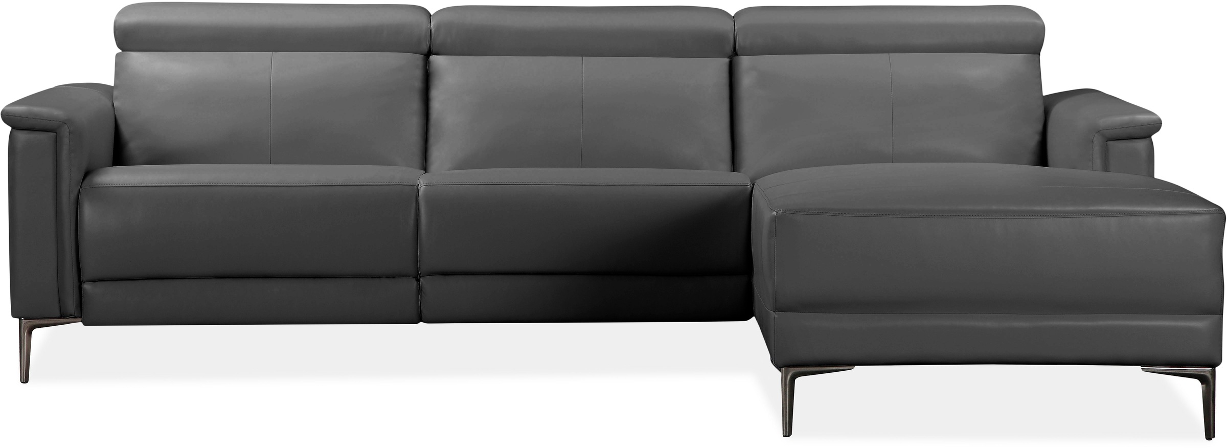 OTTO home Ecksofa "LUND, L-Form, 261cm, man. o. elektr. Relaxfunktion (mit günstig online kaufen