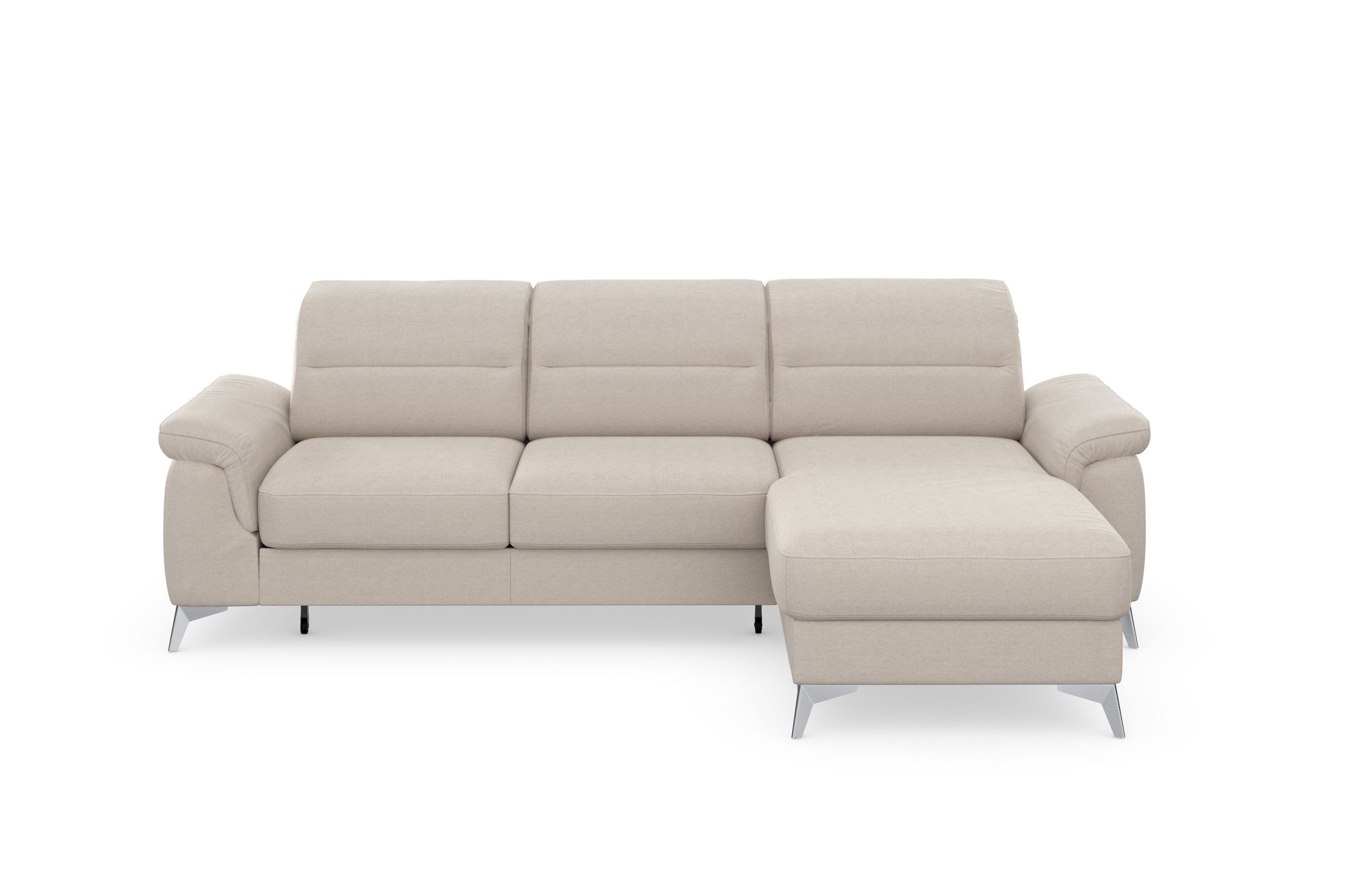 sit&more Ecksofa "Sinatra L-Form", mit Recamiere, optinal mit Kopfteilverst günstig online kaufen