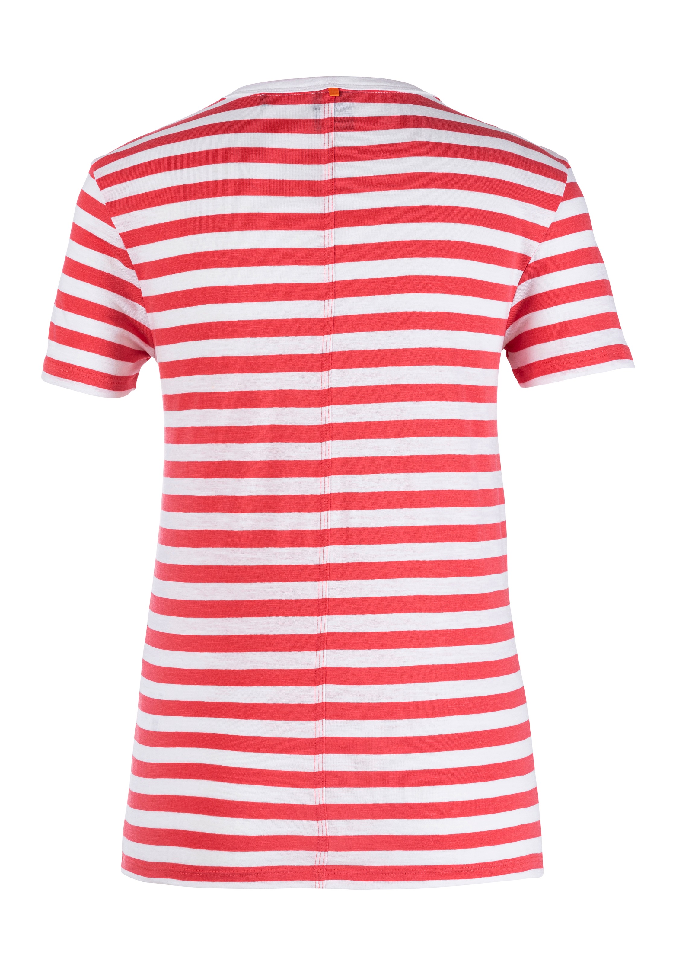 BOSS ORANGE T-Shirt »Esla Striped Premium Damenmode«, Premium Damenmode, im gestreiften Design
