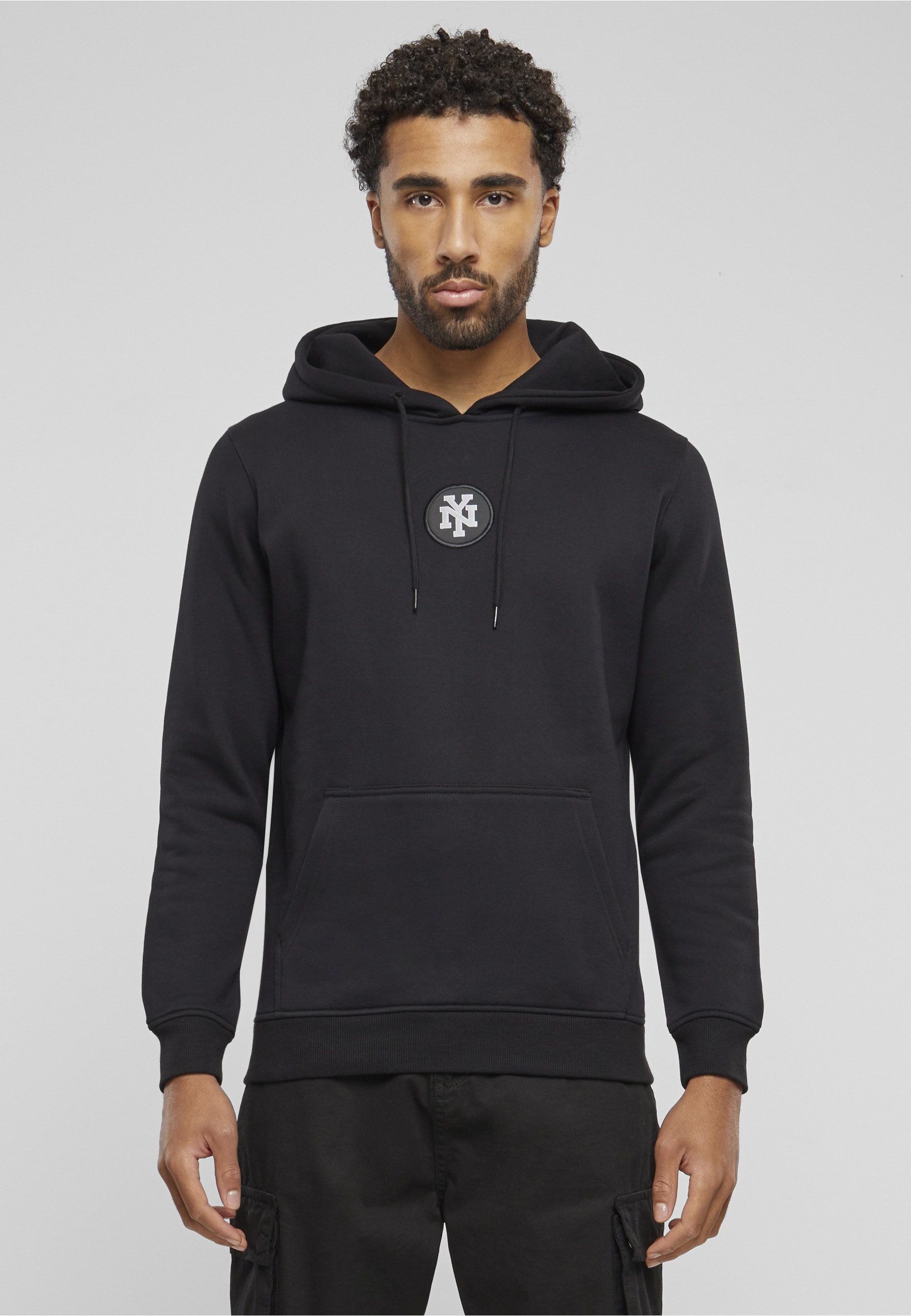 MisterTee Kapuzenpullover »MisterTee Herren NY Patch Hoody« 1 Stk.