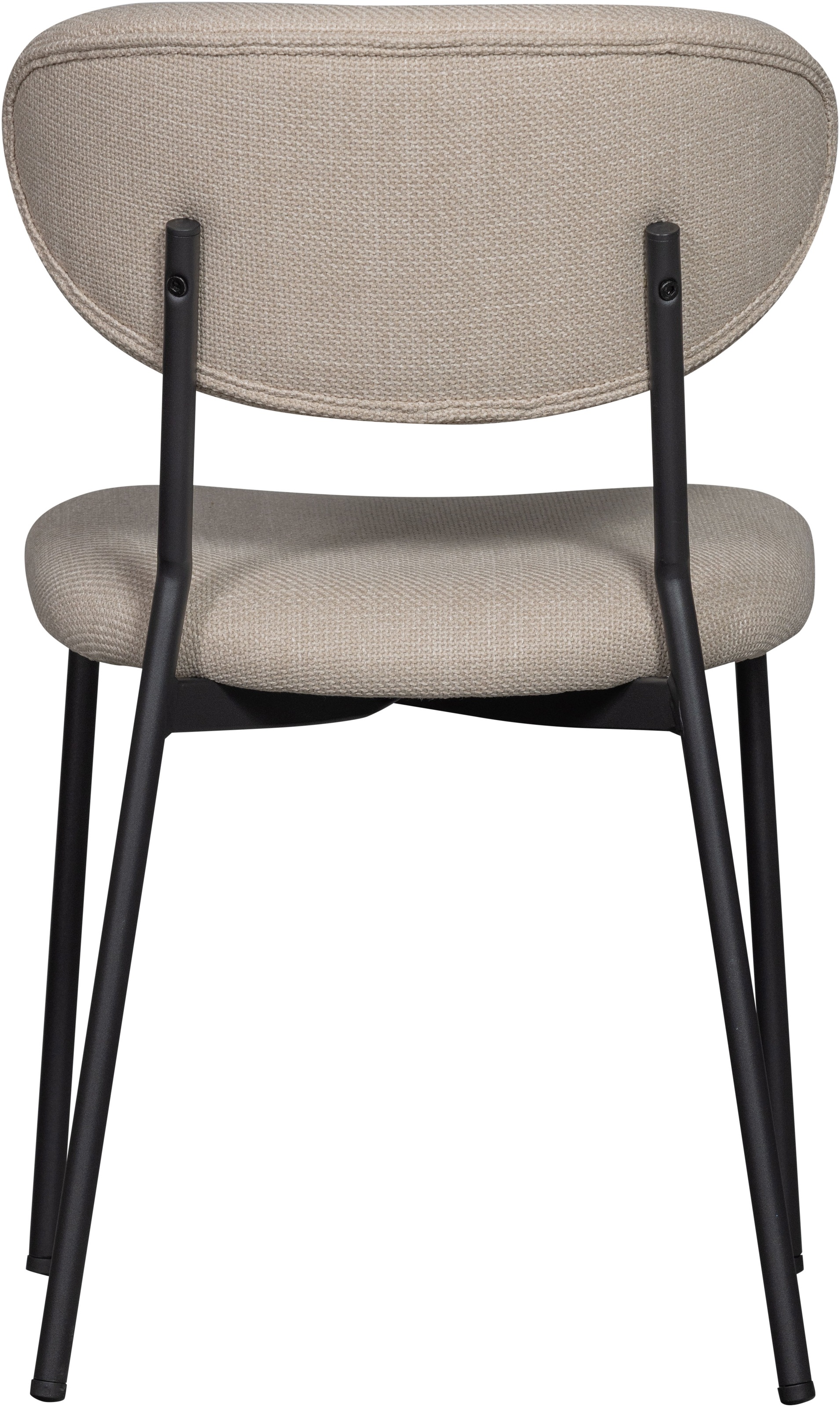 Thumbnail - WOOOD Esszimmerstuhl "Kjeld" (Set) 2 Stk.gepolstert mit gewebten Stoff, Höhe 79 cm