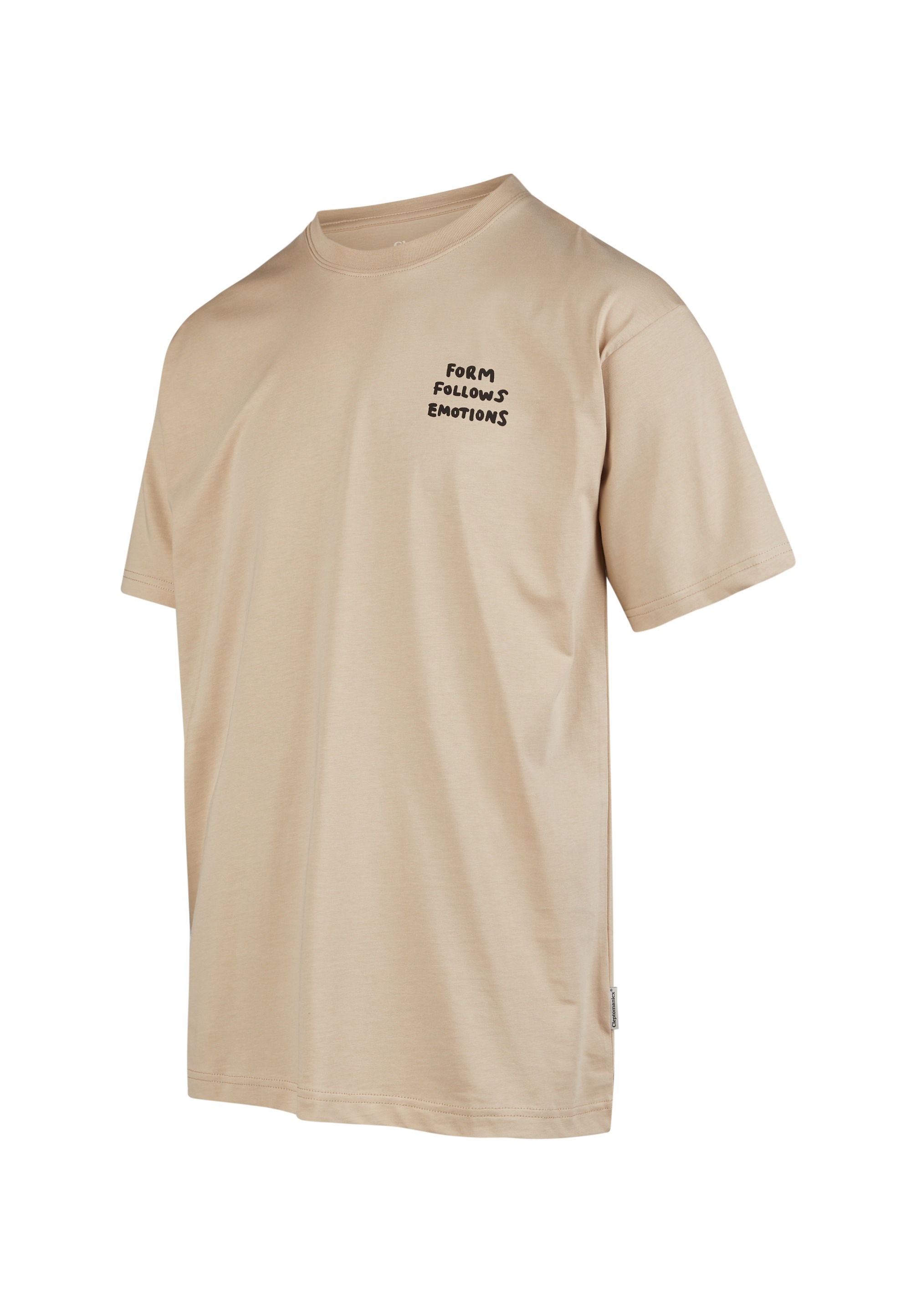 Cleptomanicx T-Shirt »Classic Tee Form Follows«, Locker geschnitten