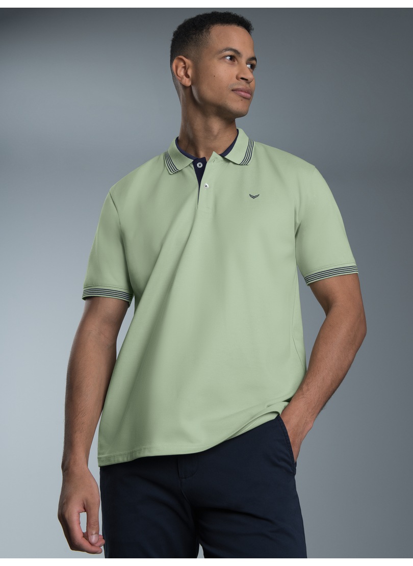Thumbnail - Trigema Poloshirt "TRIGEMA Poloshirt mit kontrastfarbigen Akzenten", (1 tlg.)