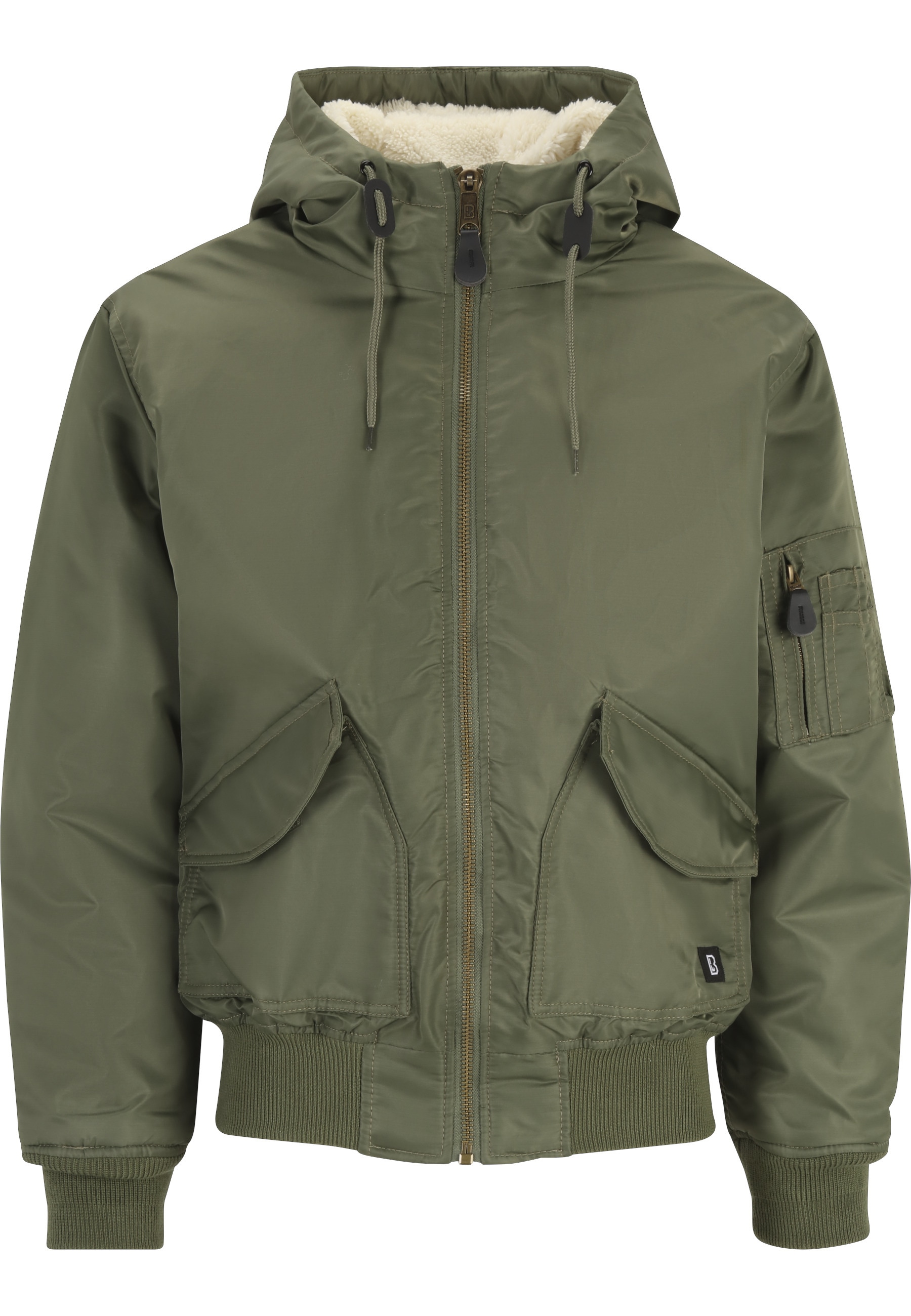 Brandit Bomberjacke "Brandit Herren CWU Jacket hooded" 1 Stk. tlg. mit Kapu günstig online kaufen