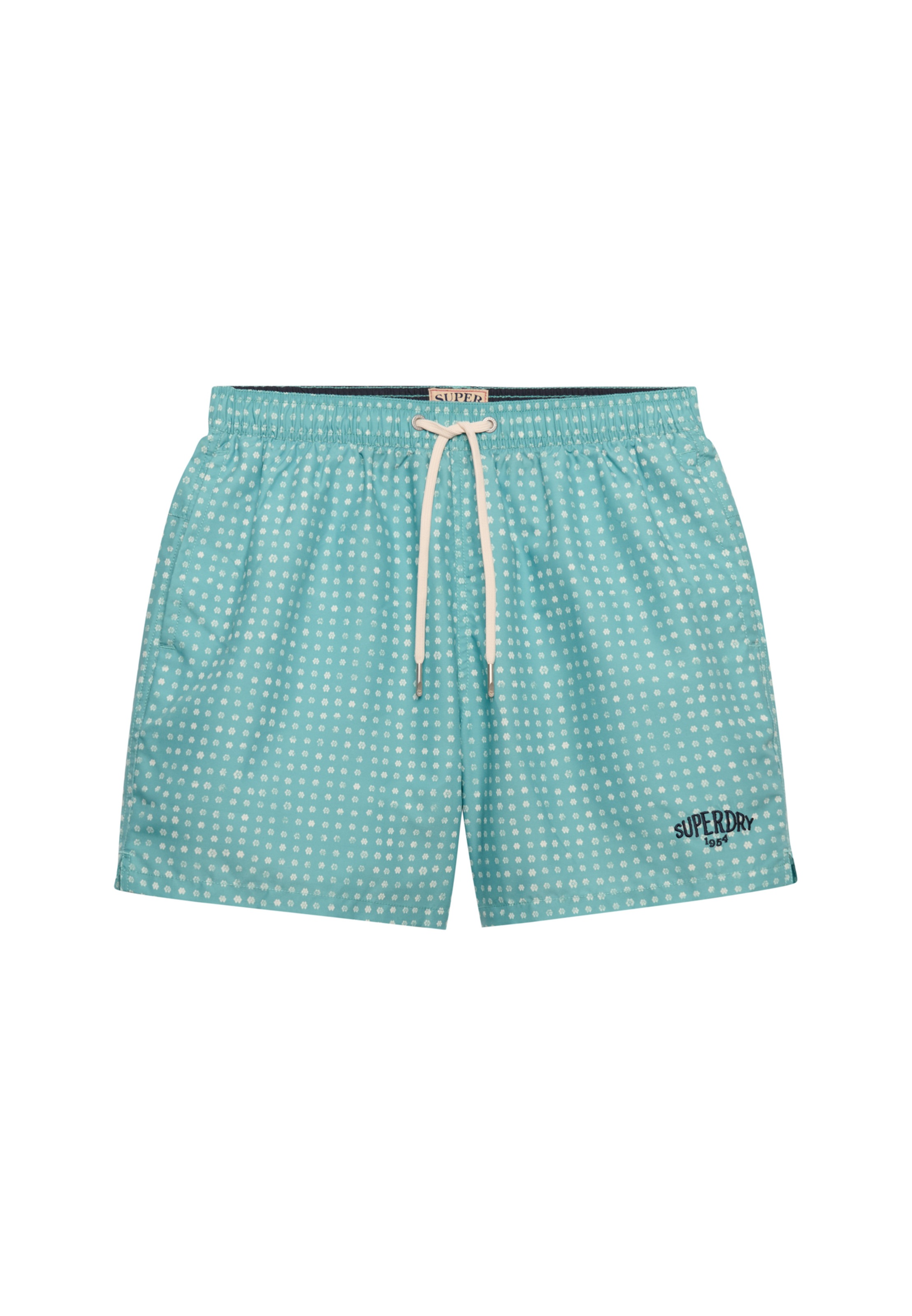 Superdry 15 Mini Flora Short de Bain Vert Homme 3