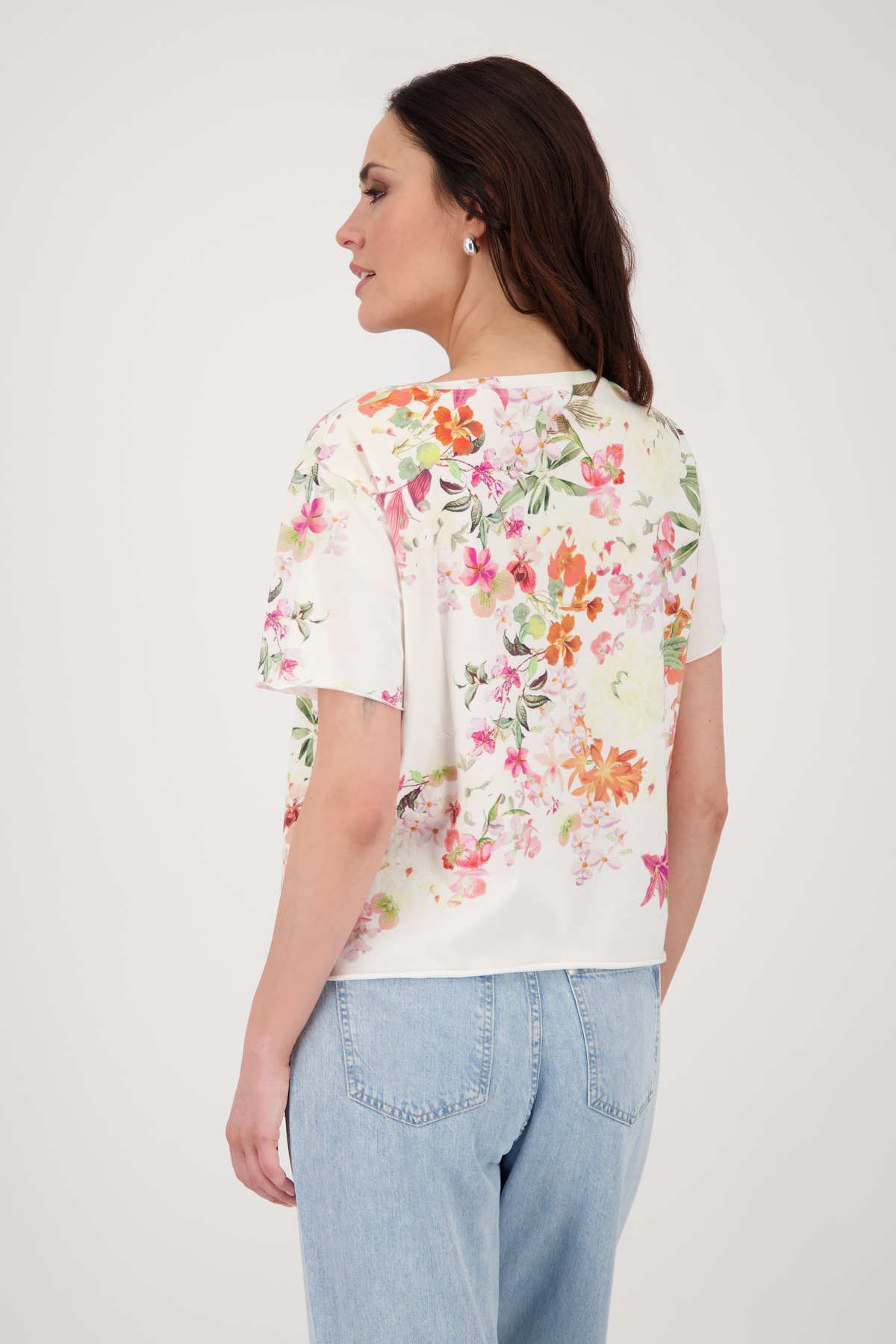 Thumbnail - Monari Rundhalsshirt mit Blumenprint