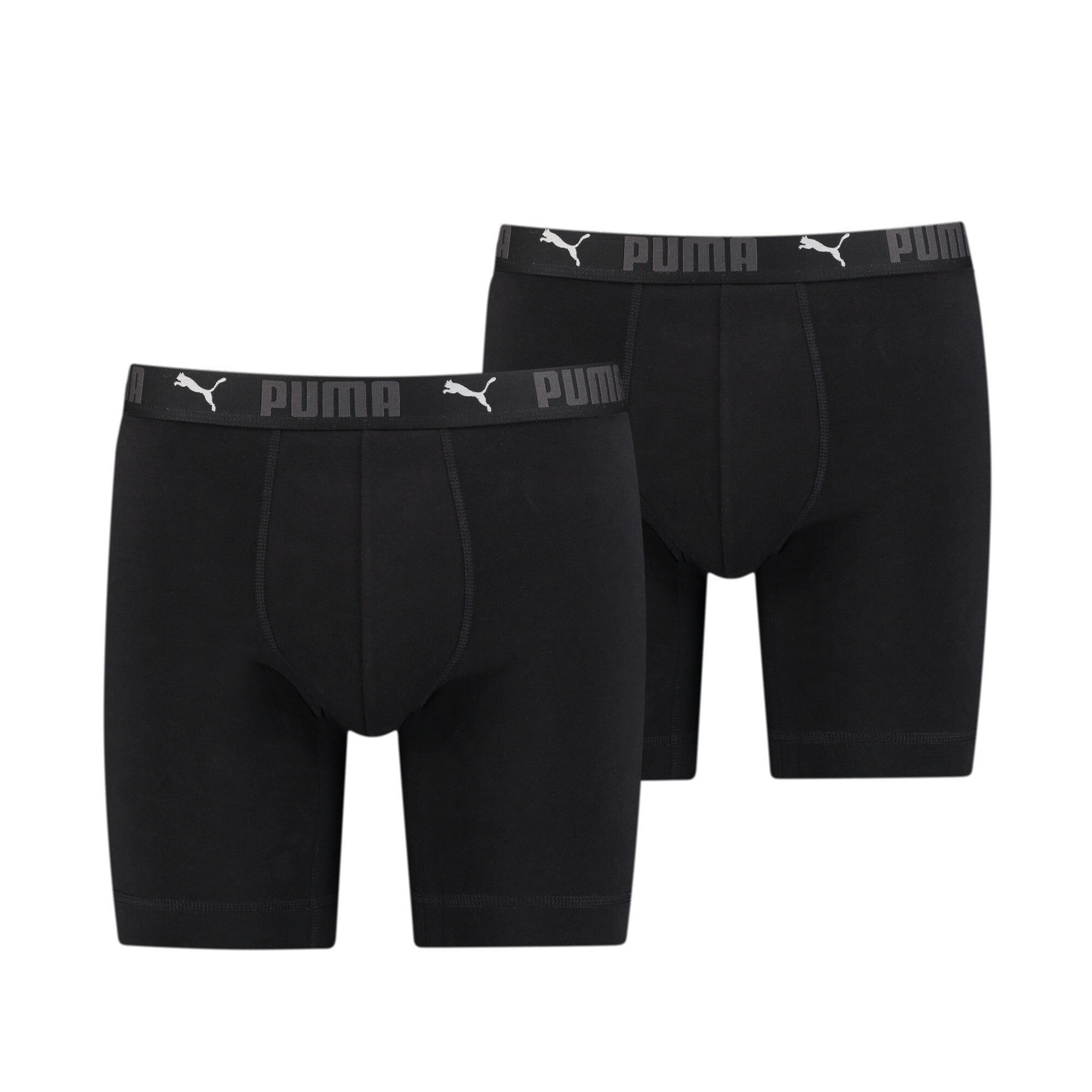 puma -  Boxer " Sport lange Baumwoll-Herren-Boxershorts 2er-Pack"