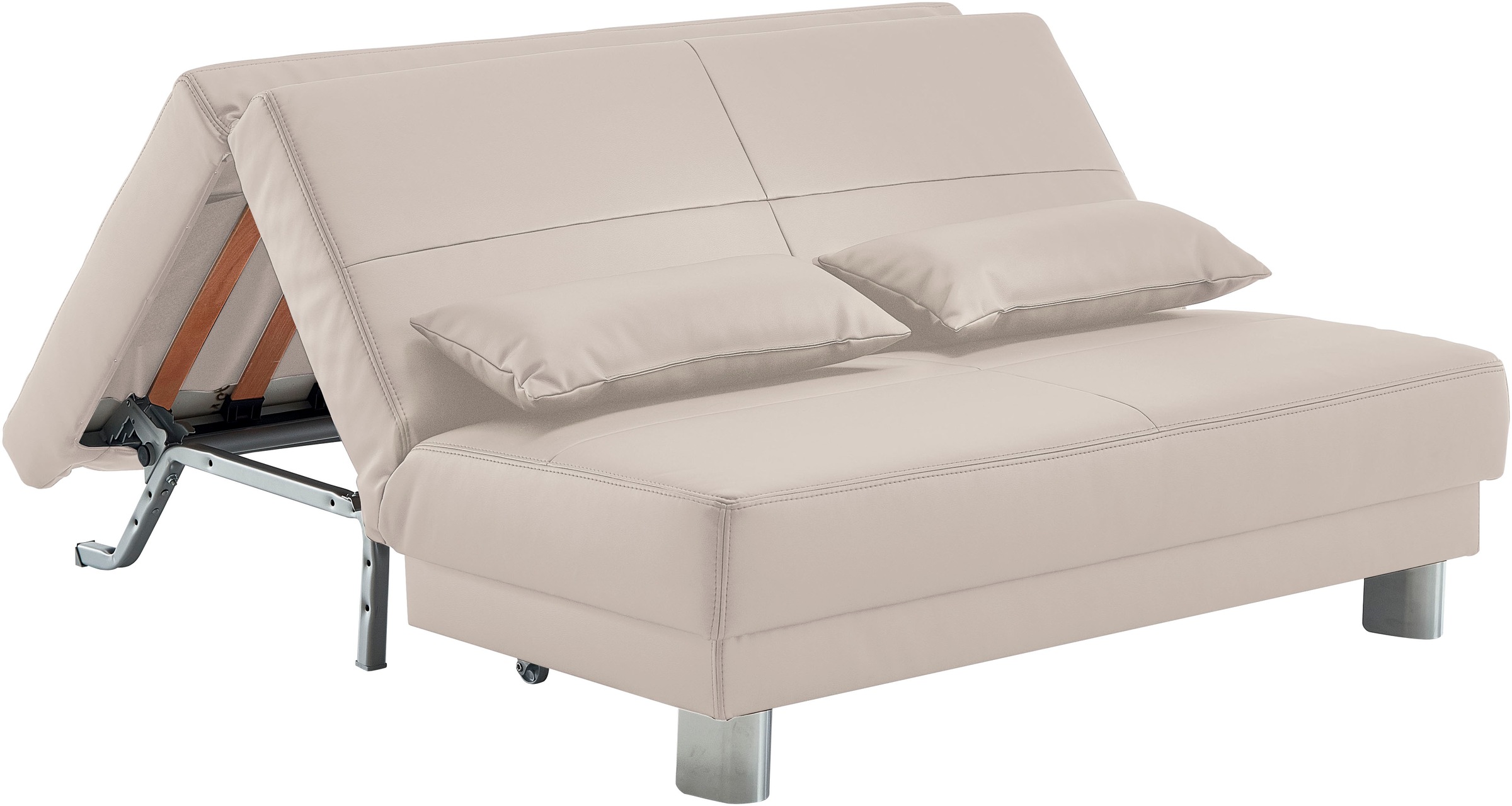 INOSIGN Schlafsofa »Gina«, mit einem Handgriff vom Sofa zum Bett
