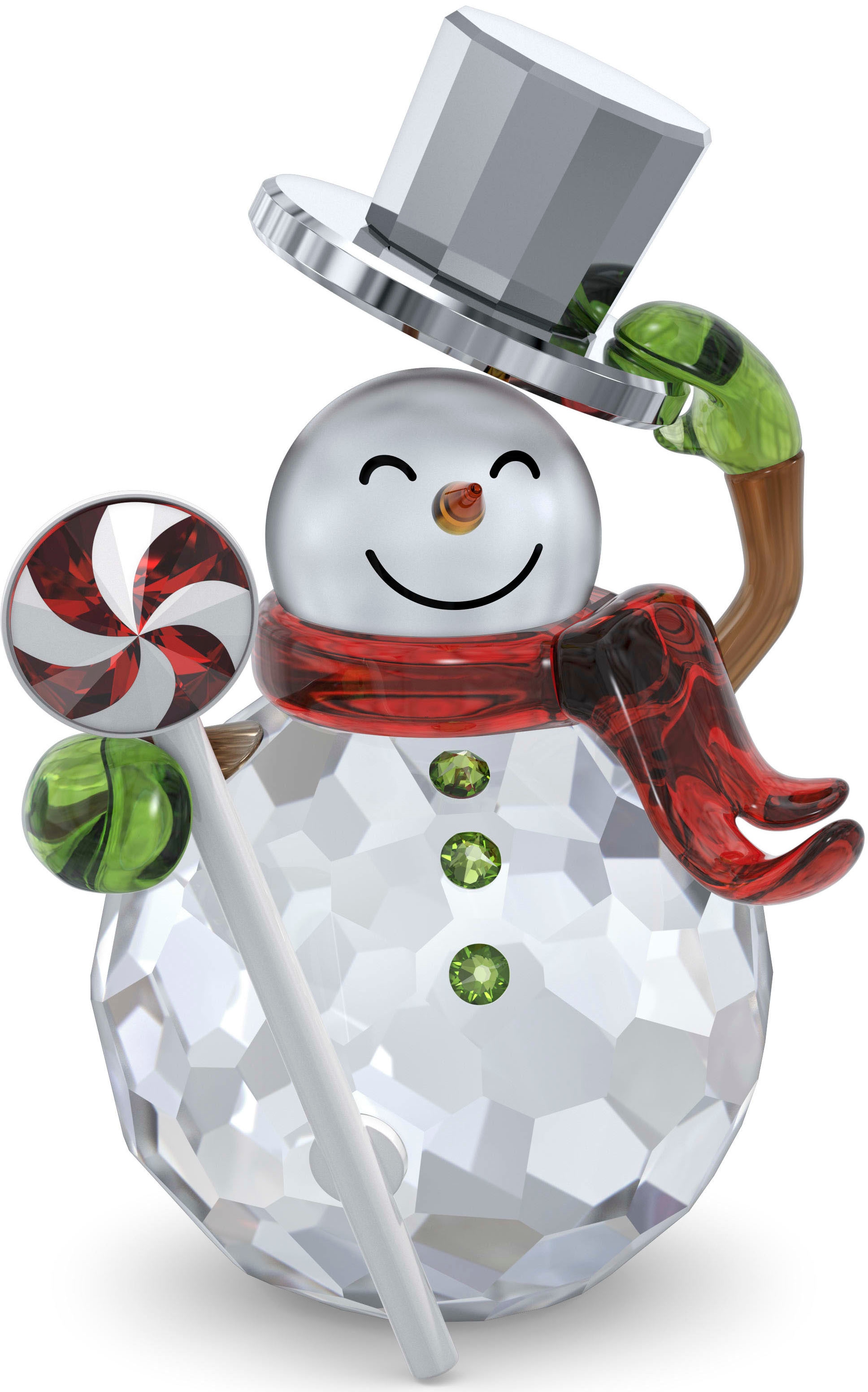 Swarovski Dekofigur »Holiday Cheers Dulcis Snowman, Schneemann, 5655434«, Swarovski® Kristall