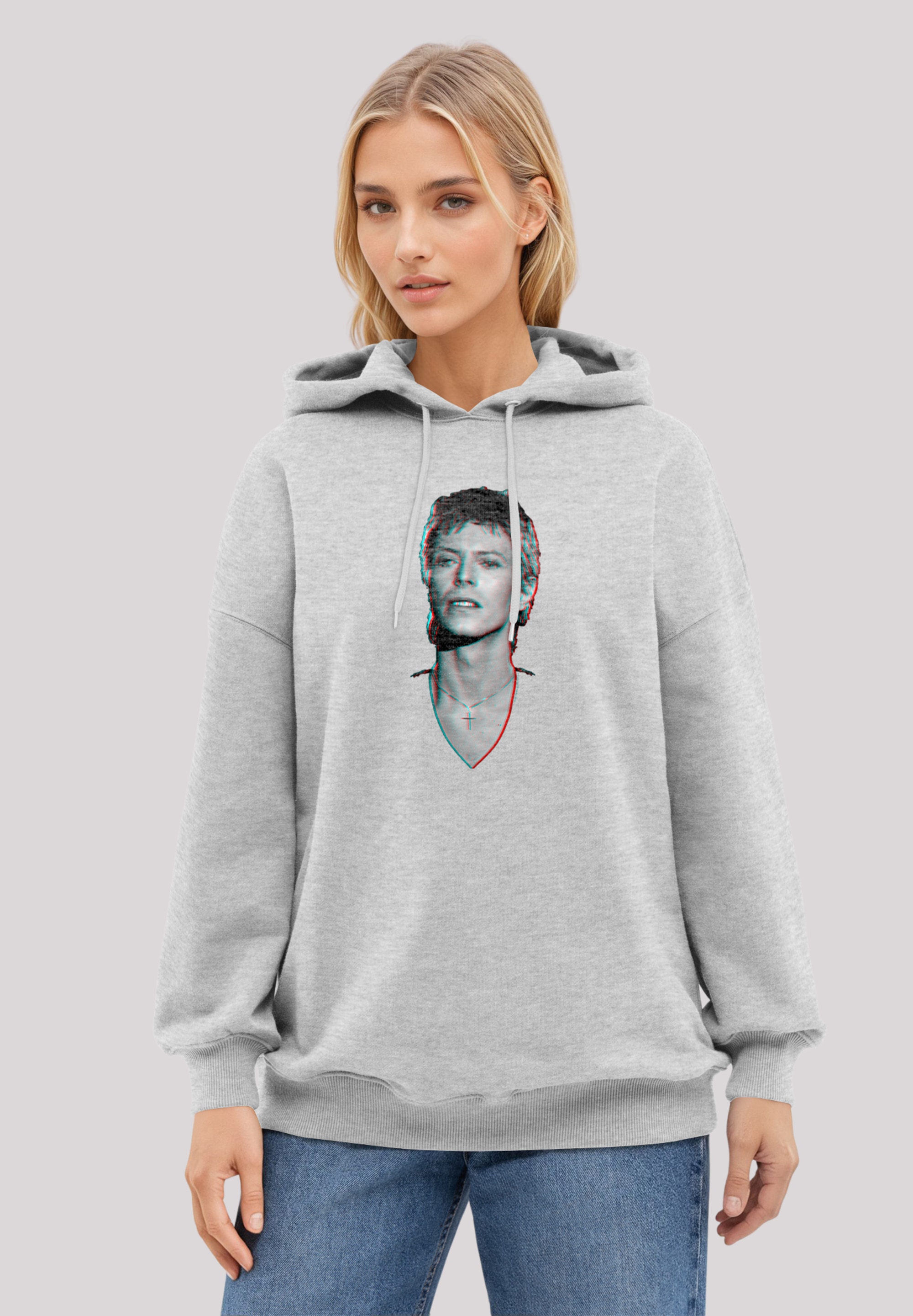 F4NT4STIC Kapuzenpullover "TV Times Pop Star David Bowie Portrait 1977" Pre günstig online kaufen
