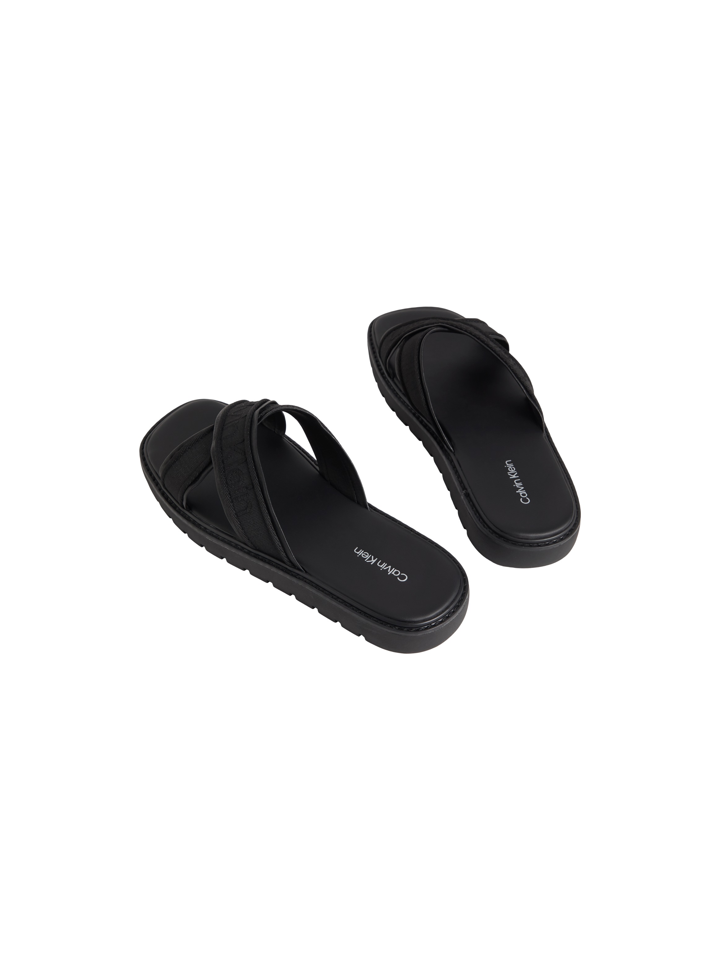 Calvin Klein Pantolette "SQ MOLDED SANDAL XCROSS WB" Strandschuh, Sommersch günstig online kaufen