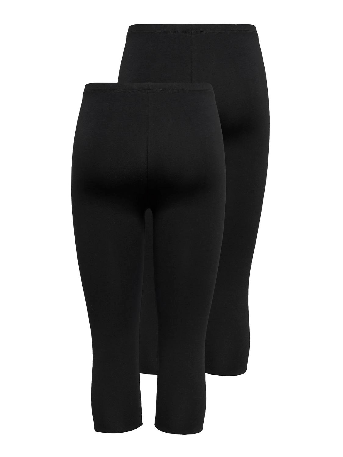 ONLY 3/4-Leggings »ONLLIVE LOVE 3/4 CS LEGGINGS 2 PACK«