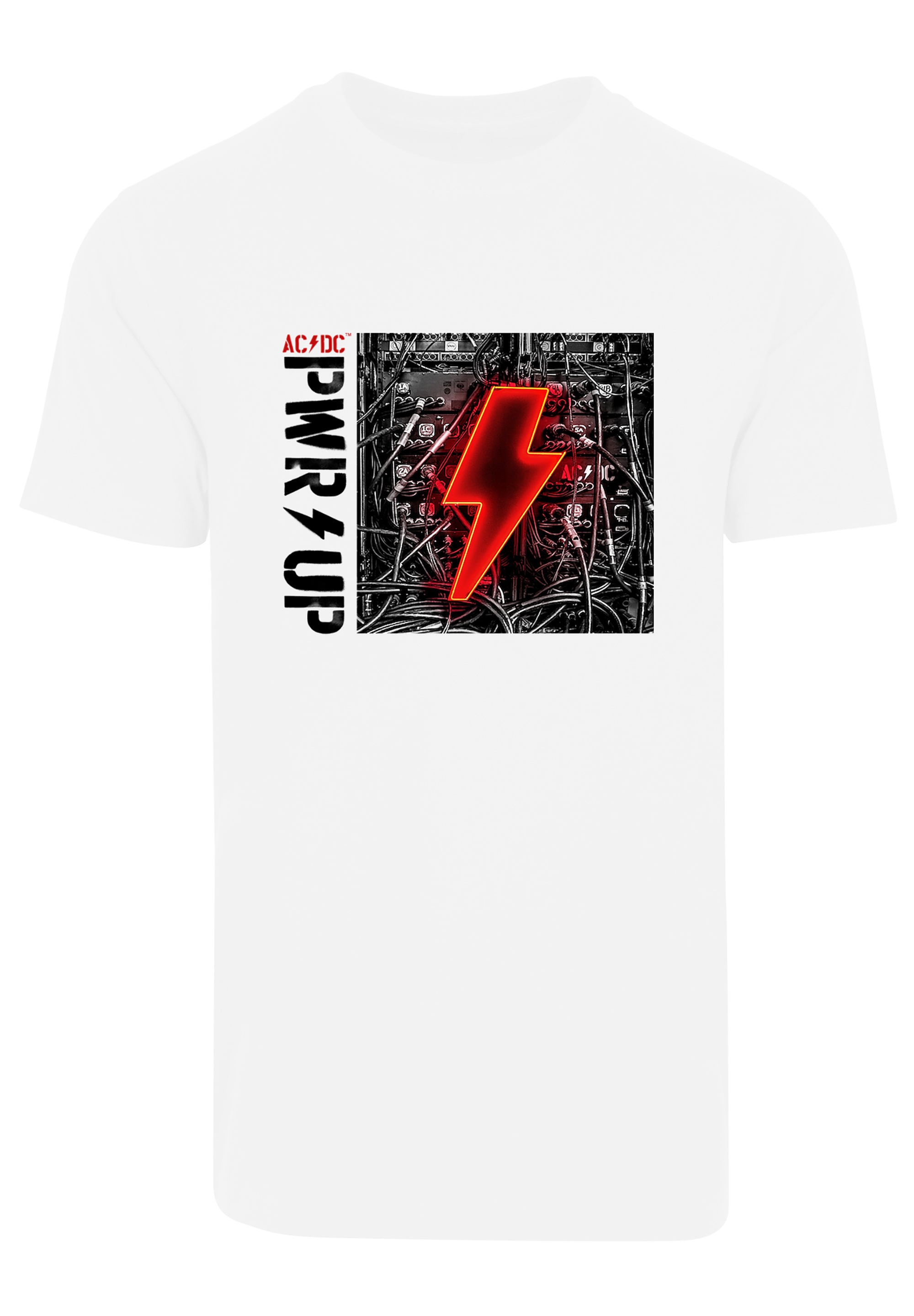 F4NT4STIC T-Shirt »ACDC PWRUP Album für Kinder & Herren«, Print