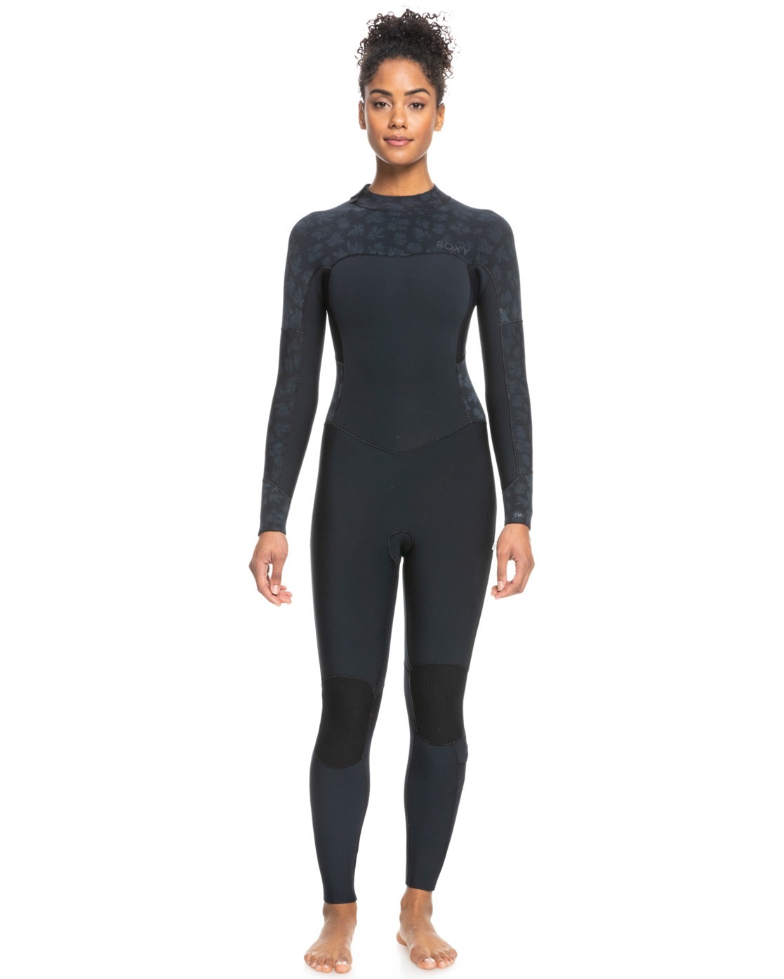 ROXY Damen Neoprenanzug "3/2mm Swell Series", schwarz, Gr. 4, 88% Polyester, 12% Elasthan, Sportanzüge