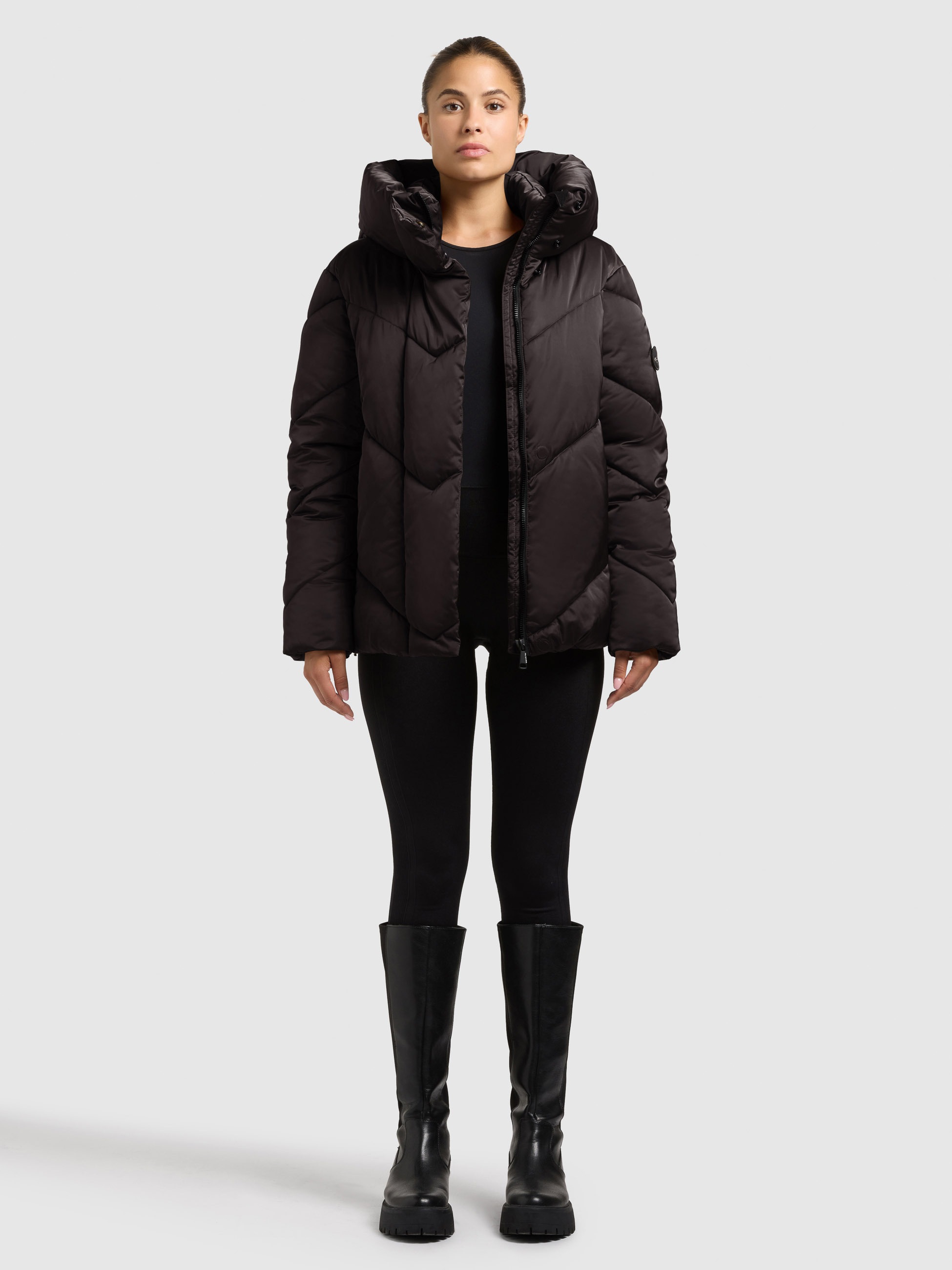 khujo Steppjacke "OLSA2" mit Kapuze günstig online kaufen