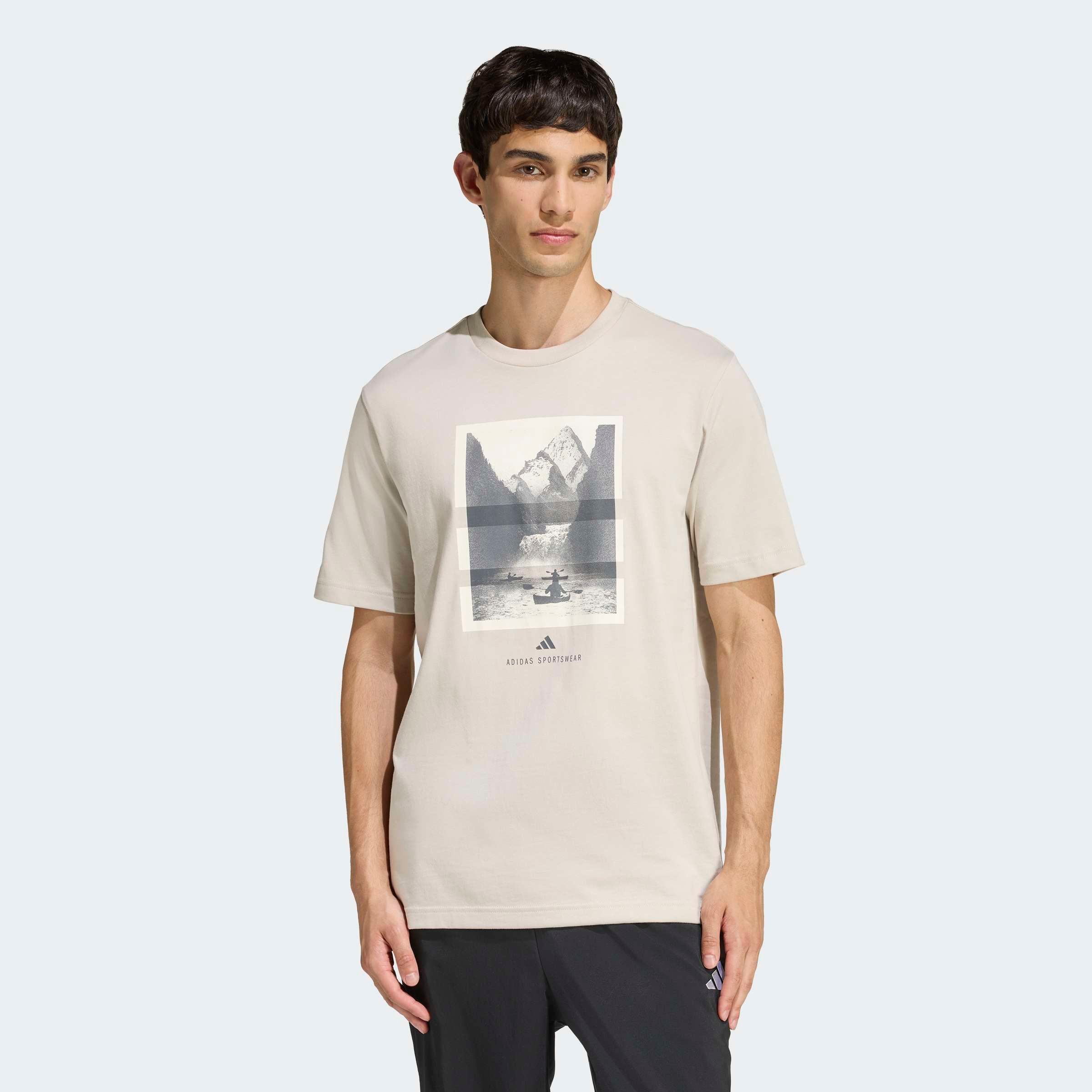 adidas Sportswear T-Shirt "OUTDOOR KAYAKING GRAPHIC" Print T-Shirt