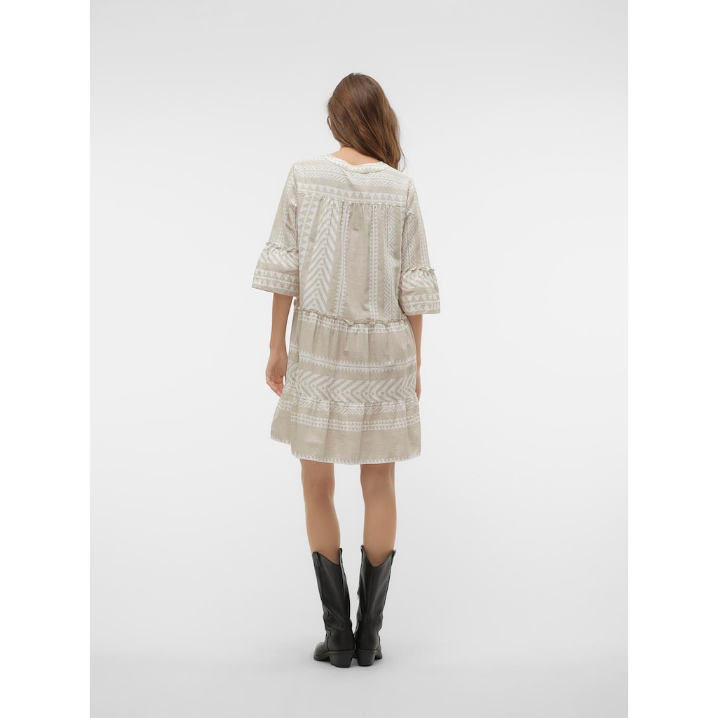 Vero Moda Tunikakleid »VMDICTHE 3/4 TUNIC EXP«, mit Volant