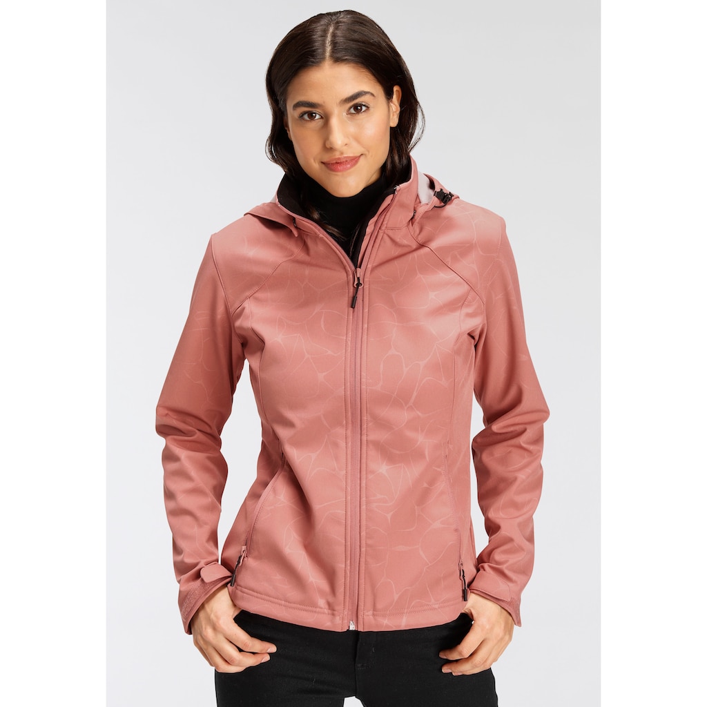 Icepeak Softshelljacke »VIERA«, mit Kapuze