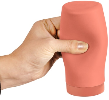 WENKO Spülmittelspender »Modell Easy Squeez-e«, nachfüllbarer Spülmittel- und Seifenspender aus Silikon, ca. 250 ml