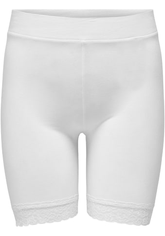 ONLY CARMAKOMA Radlerhose »CARTIME LIFE SHORTS LIFE WITH LACE NOOS« kaufen
