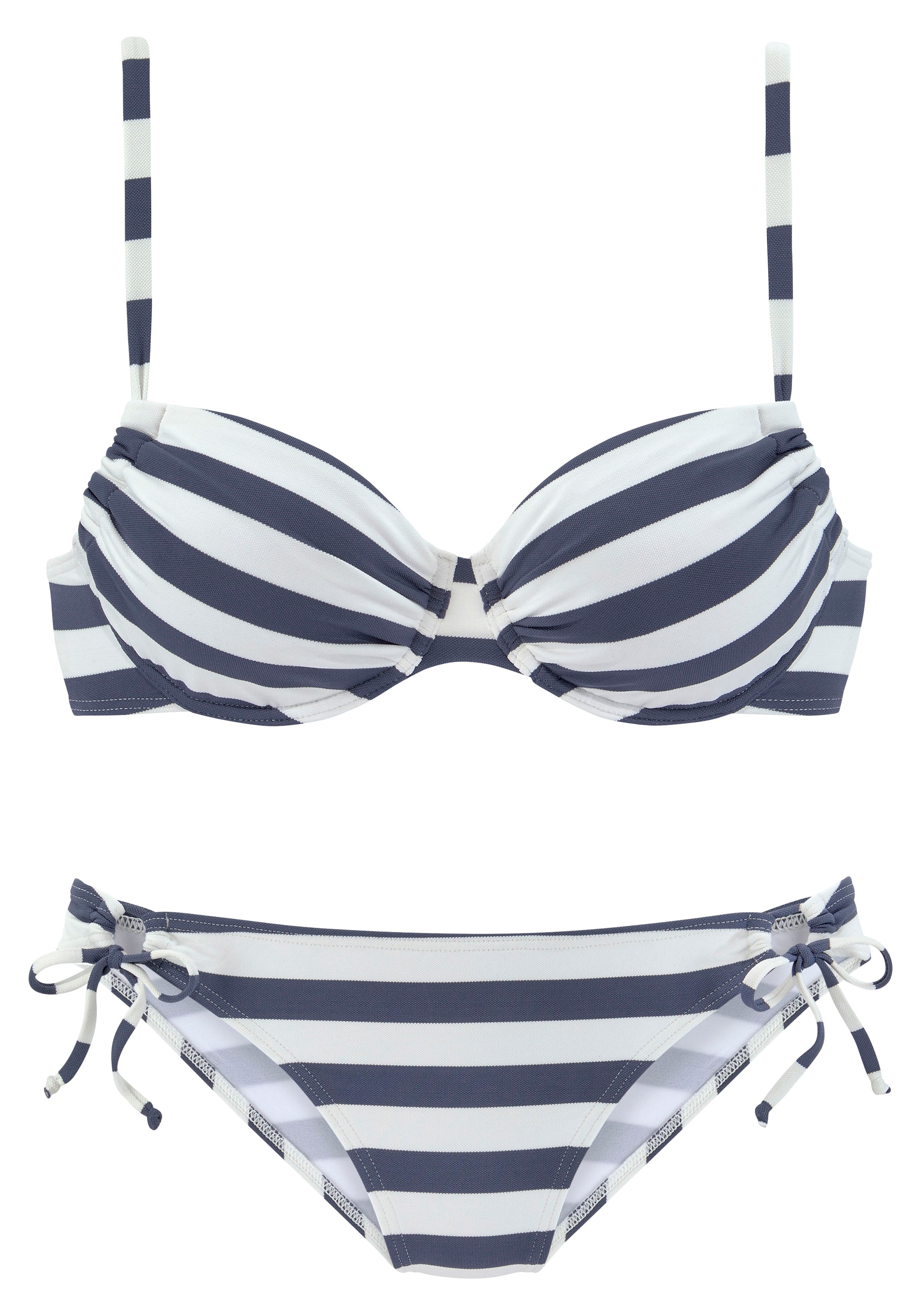 Venice Beach Bügel-Bikini, bestellen mit Streifen BAUR | gewebten