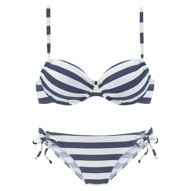 Venice Beach Bügel-Bikini, mit gewebten Streifen bestellen | BAUR