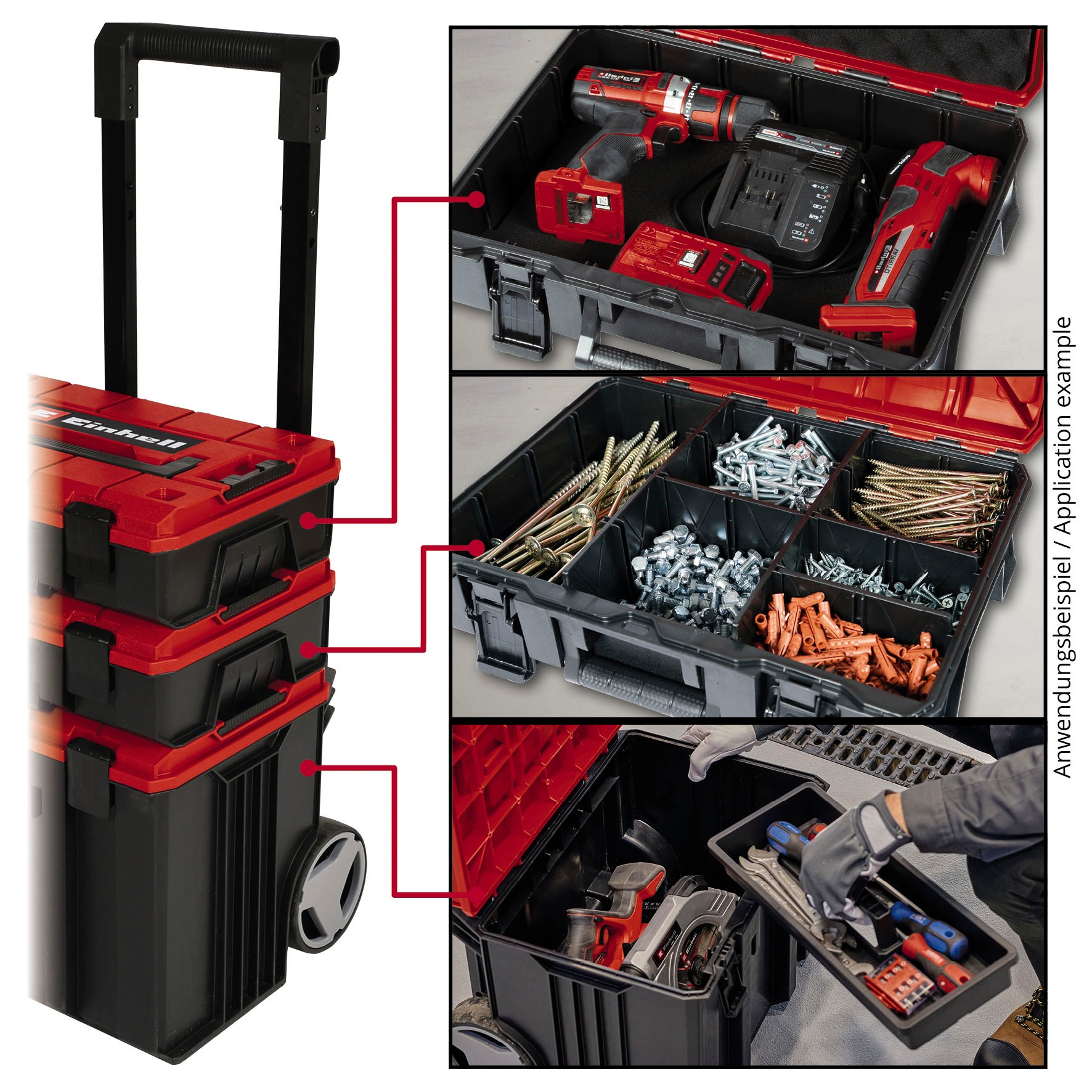 Einhell Werkzeugkoffer Tower« »Systemkoffer BAUR online E-Case | bestellen