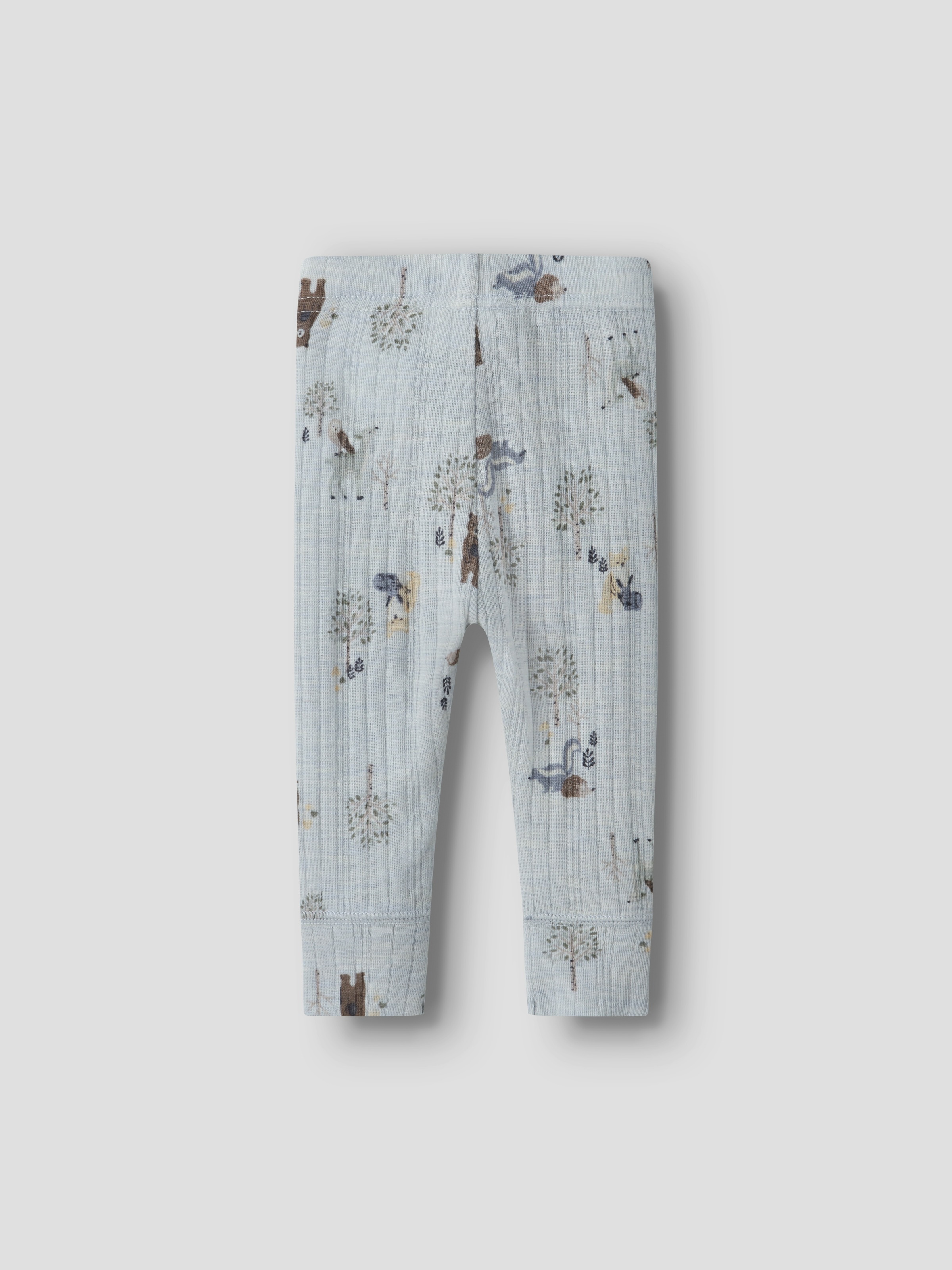 Name It Leggings "NBMWANG WOOL NEEDLE LONGJOHN NOOS" Wolle, slim fit