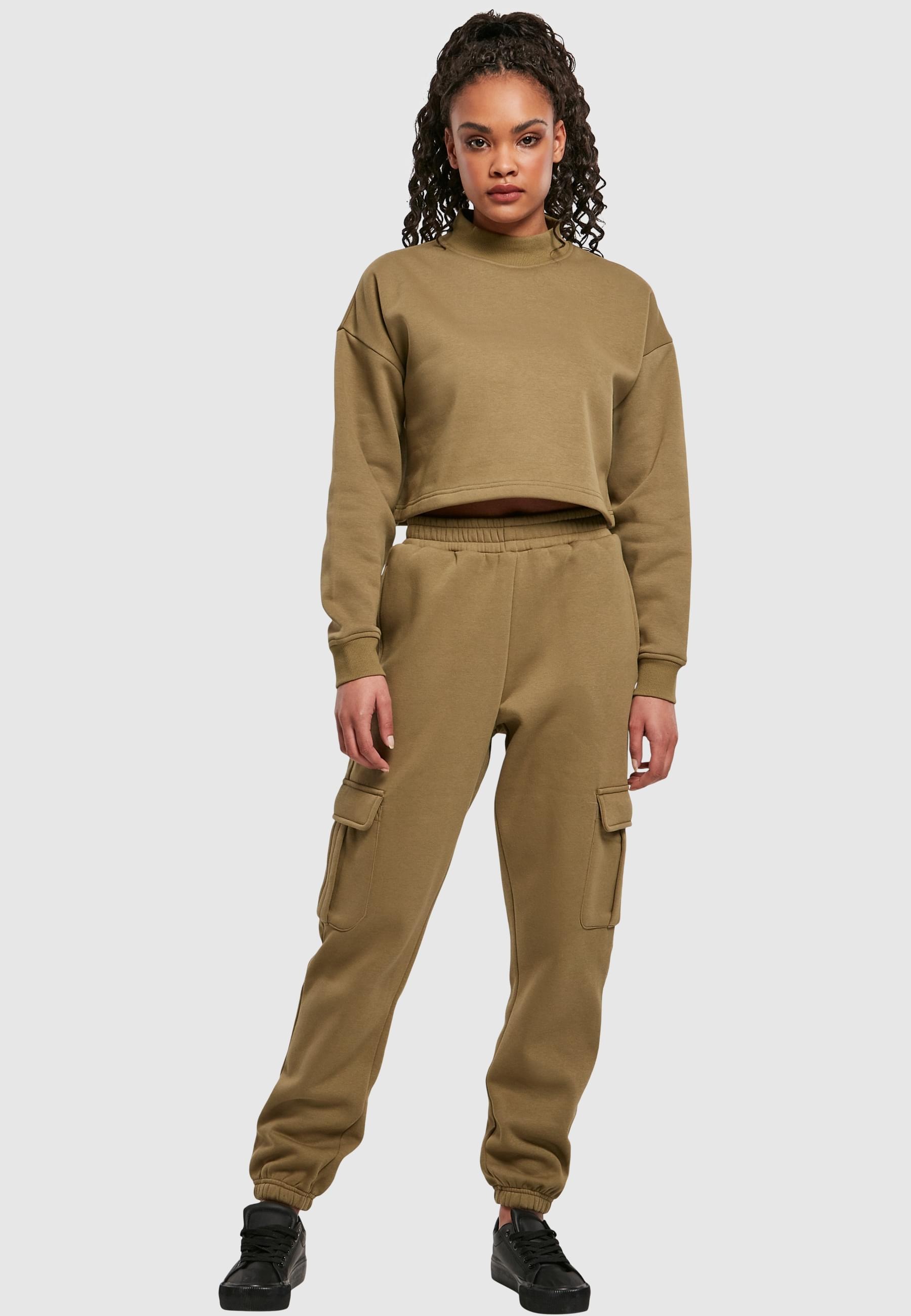 URBAN CLASSICS Jogginghose »Urban Classics Damen Ladies High Waist Cargo Sweat Pants«, (1 tlg.)