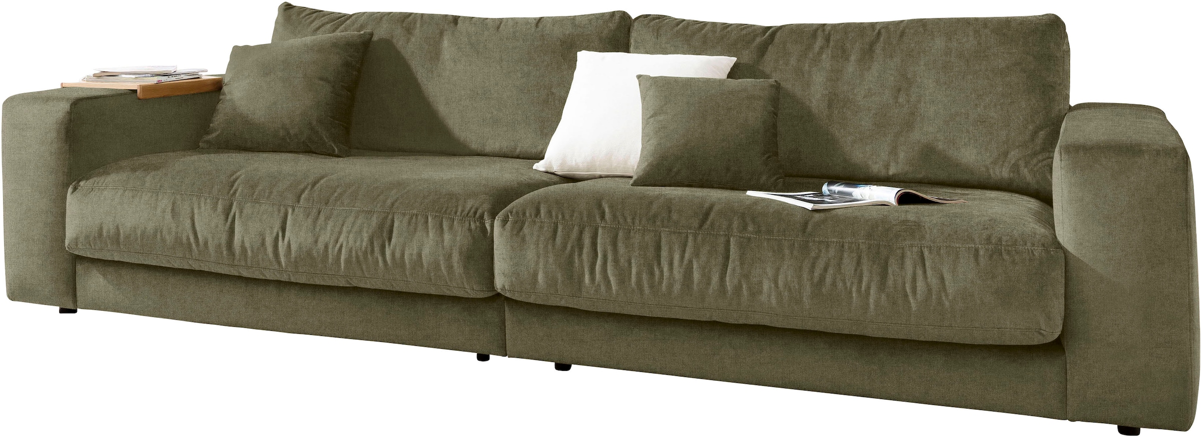 3C Candy Big-Sofa "Enisa II", incl. 1 Flatterkissen, Wahlweise mit Flecken-Schutz-Bezug Easy care