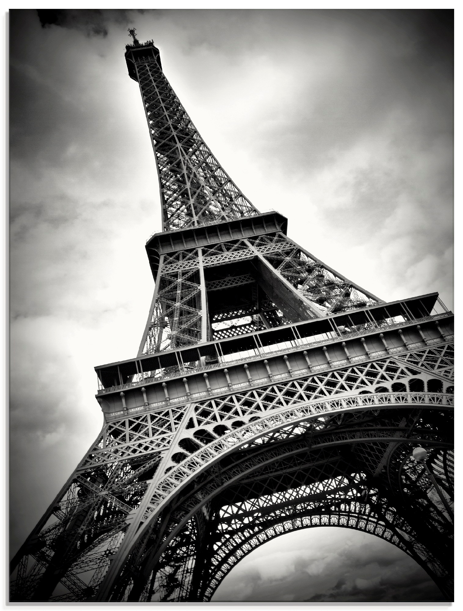Artland Glasbild "Eiffelturm Paris", Gebäude, (1 St.), in verschiedenen Größen