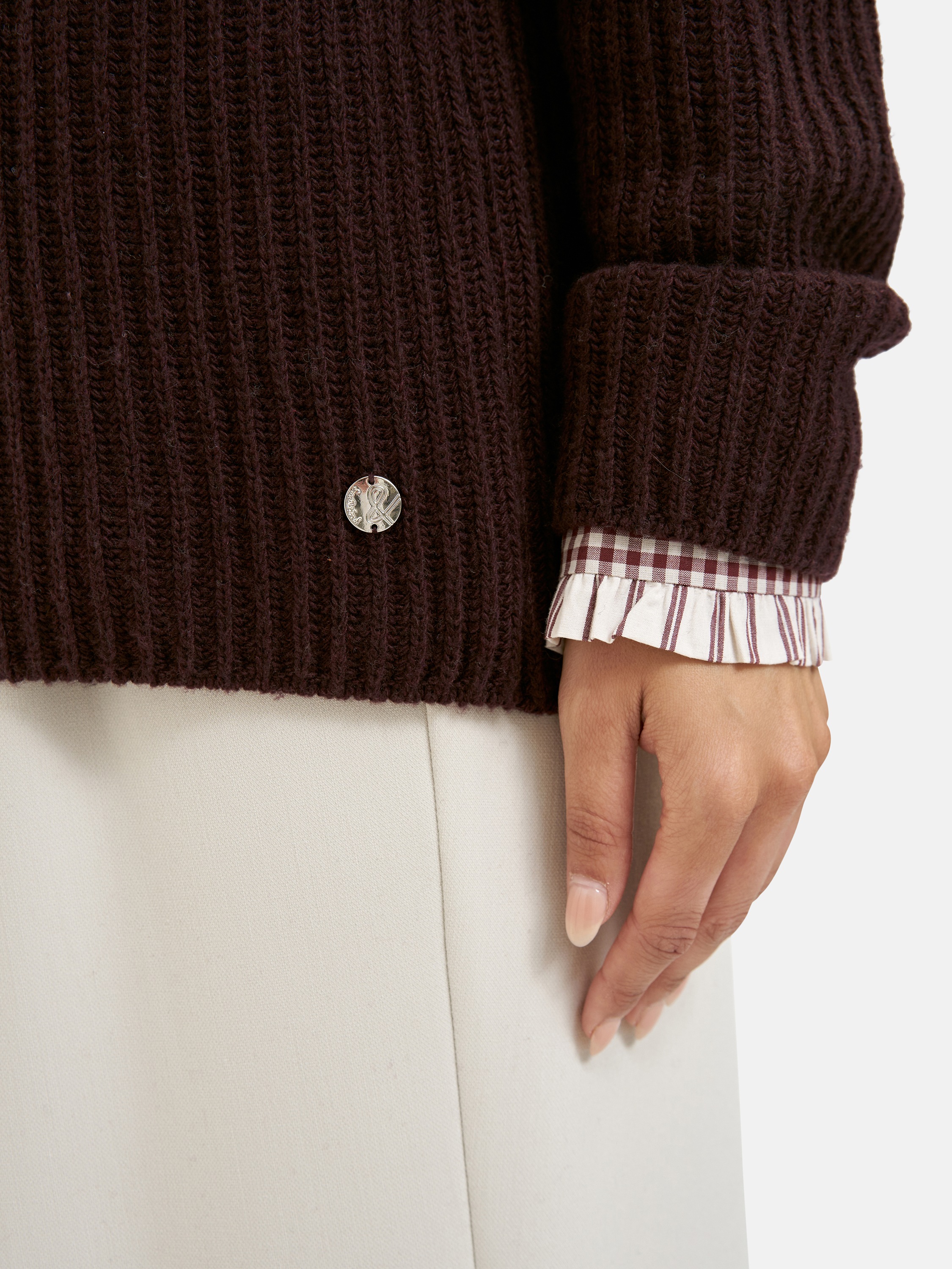 Smith & Soul Rollkragenpullover im Rippstrickmuster