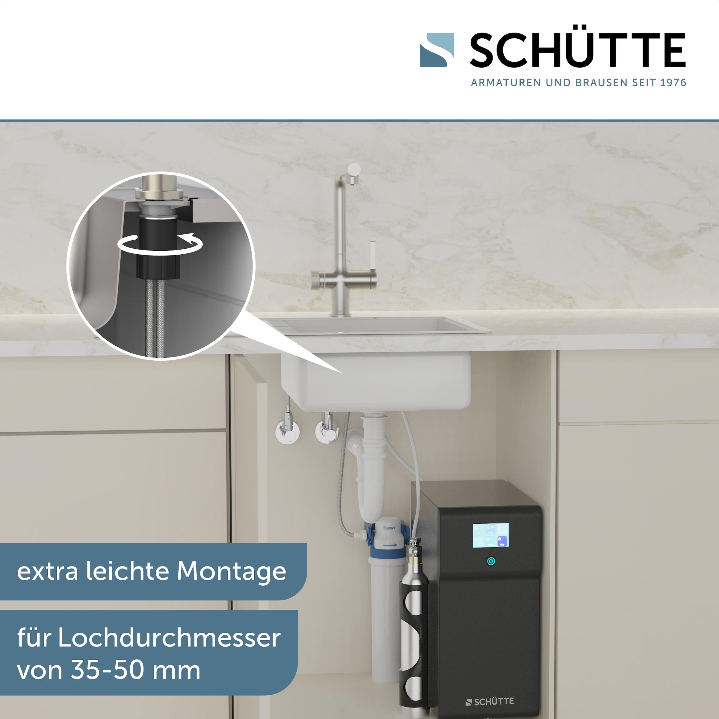 Schütte Spültischarmatur »»AQUASTAR PREMIUM« Sprudelwasser-Spültischarmatur«