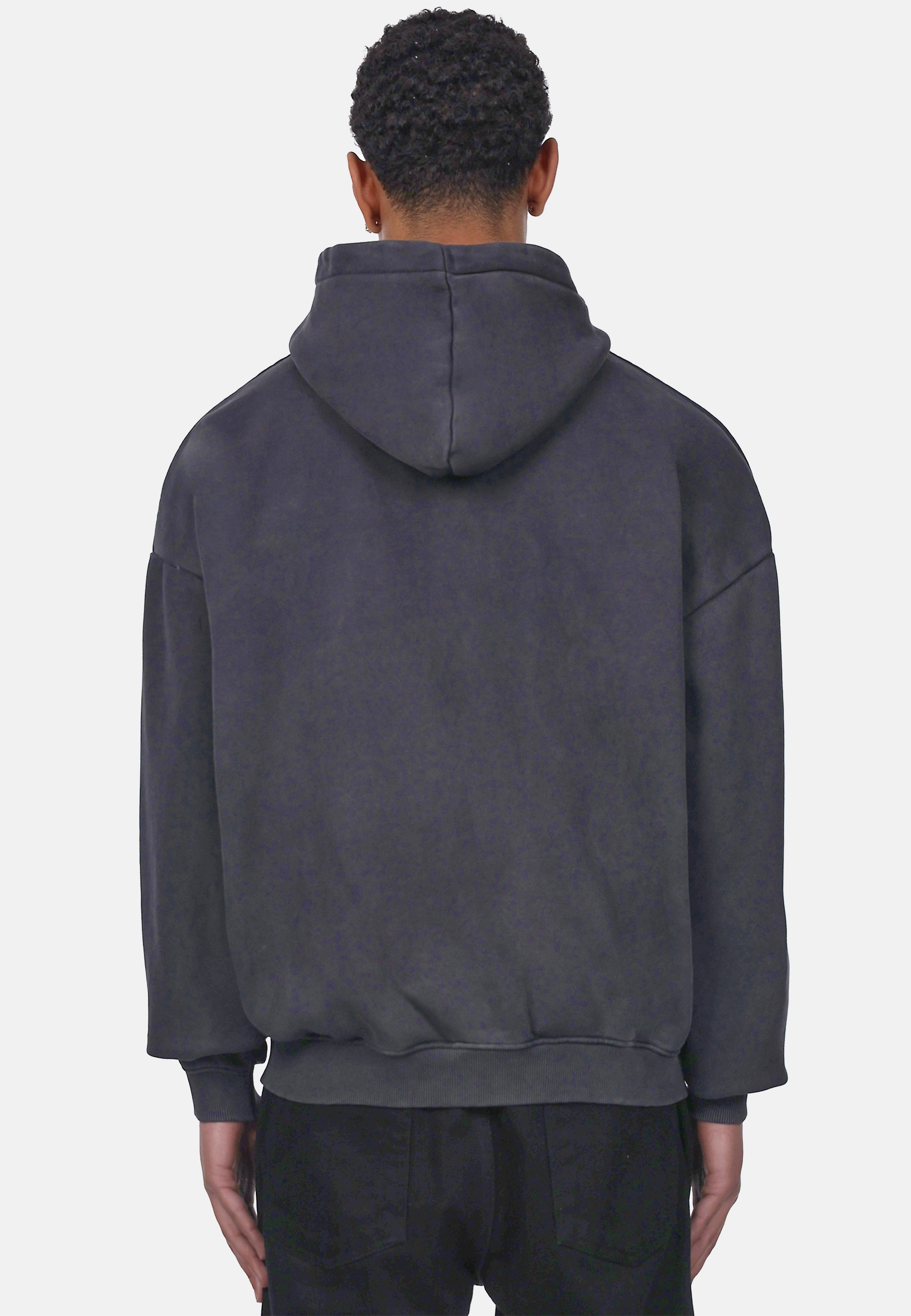 Dropsize Sweatjacke »Dropsize SUPER HEAVY OVERISZE RAW EDGES ZIP HOODIE«