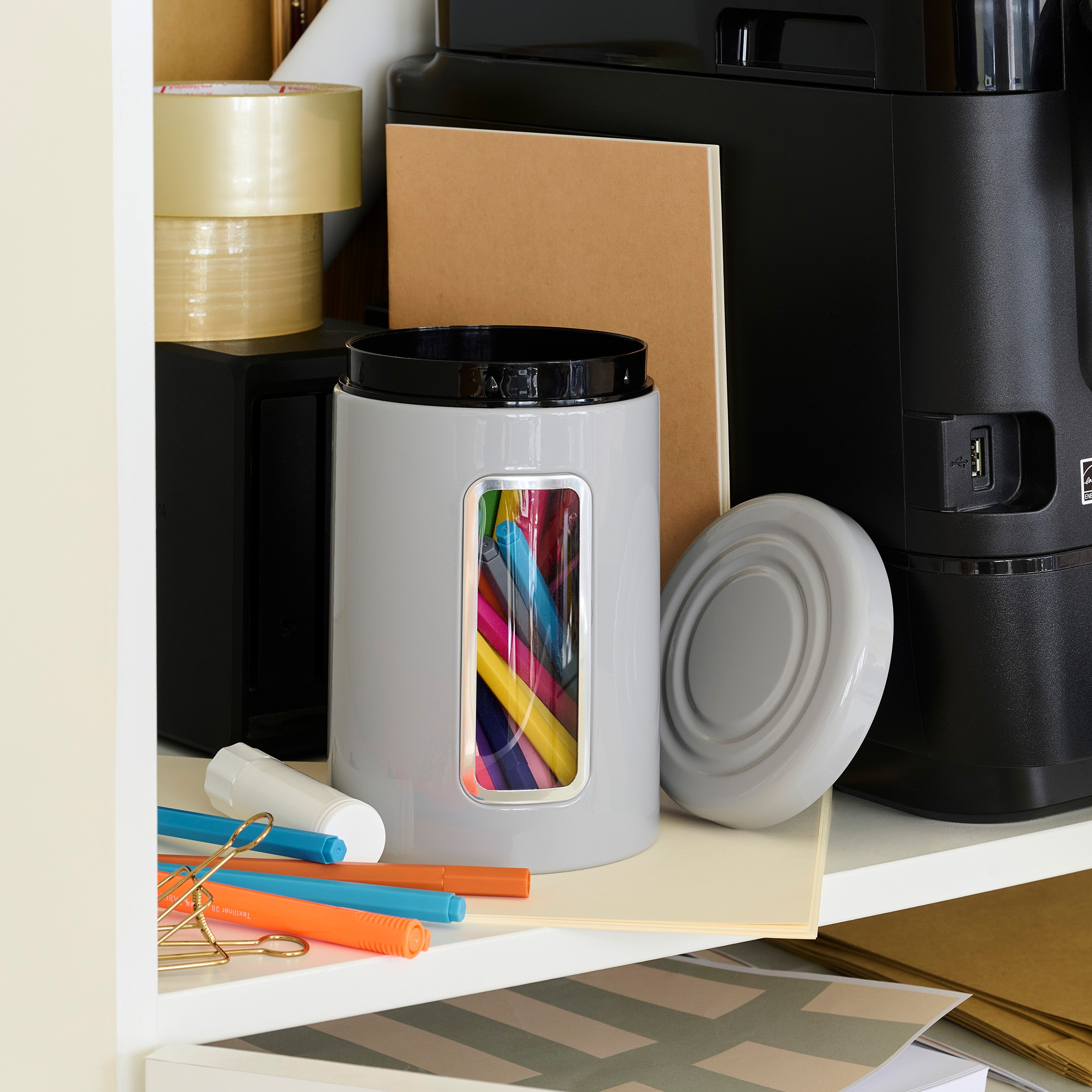 WESCO Vorratsdose "Classic Line" 1 Stk. tlg. Deckel mit Kunststoffring / Si günstig online kaufen