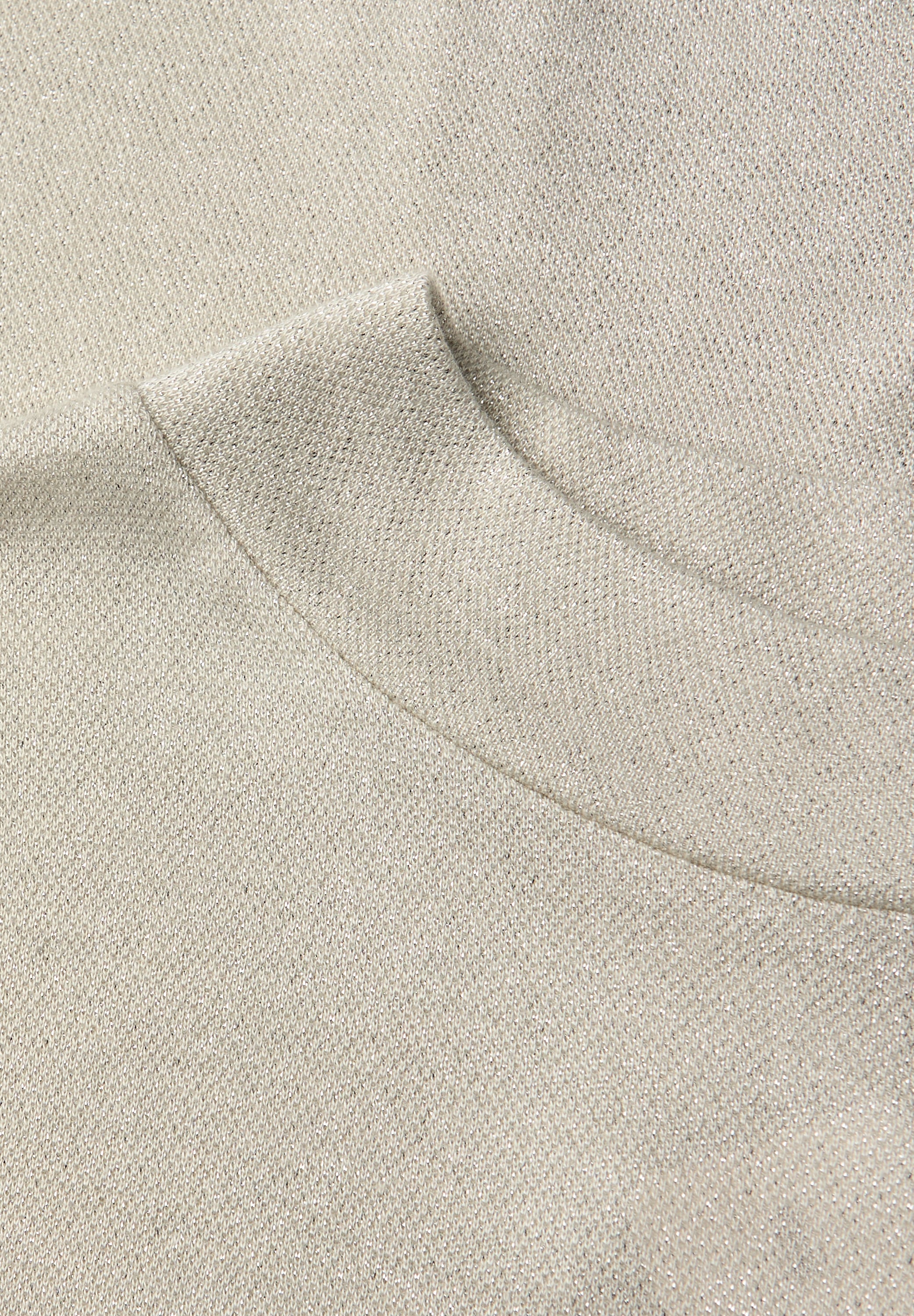 STREET ONE Langarmshirt im Glitzer-Look