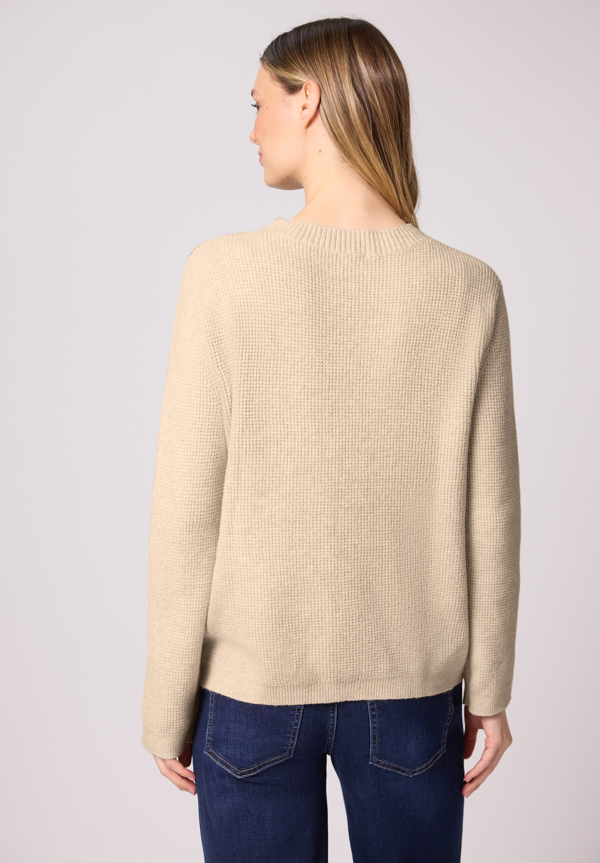 STREET ONE Strickpullover Grobstrick