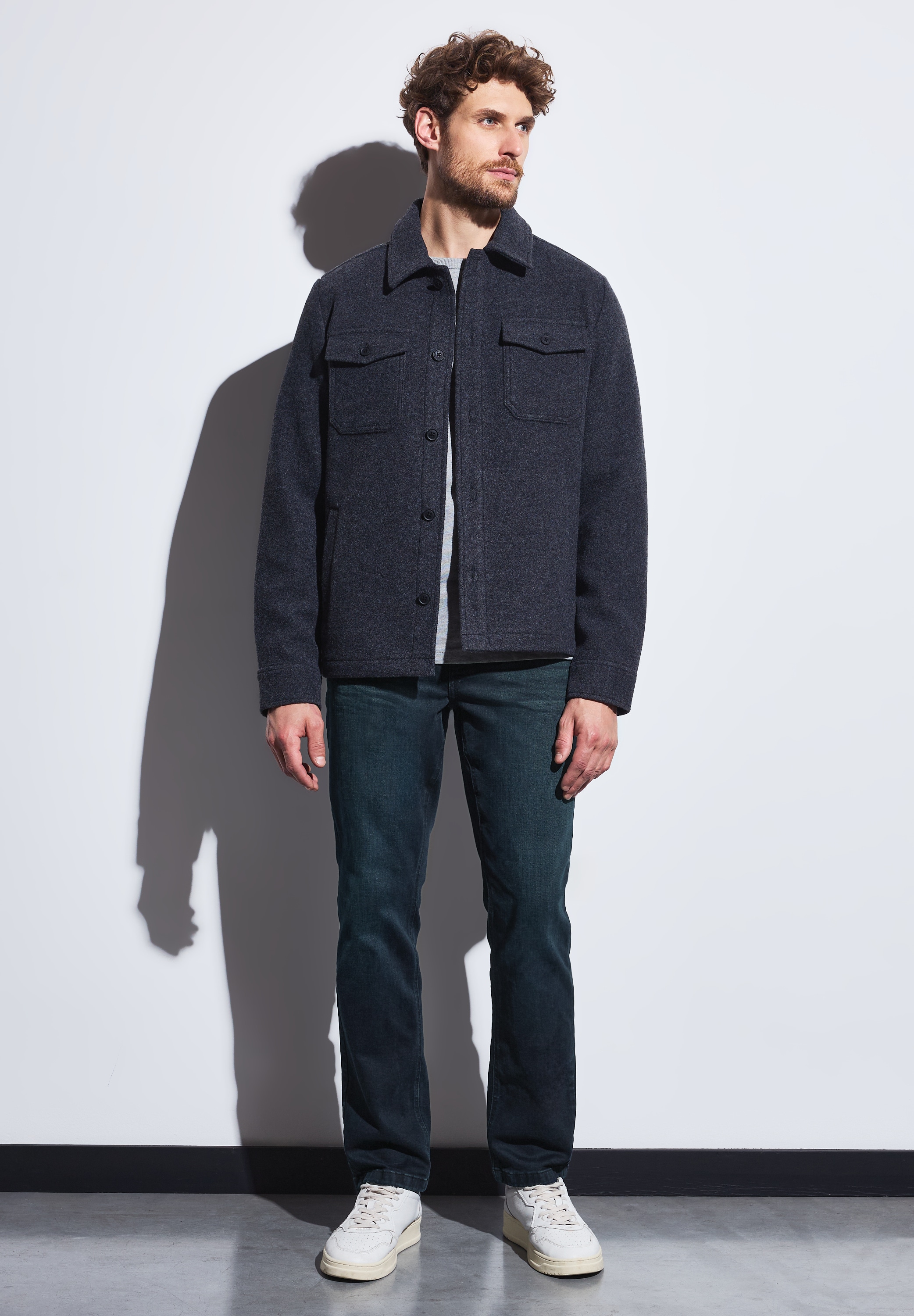 STREET ONE MEN Regular-fit-Jeans, 5-Pocket-Style