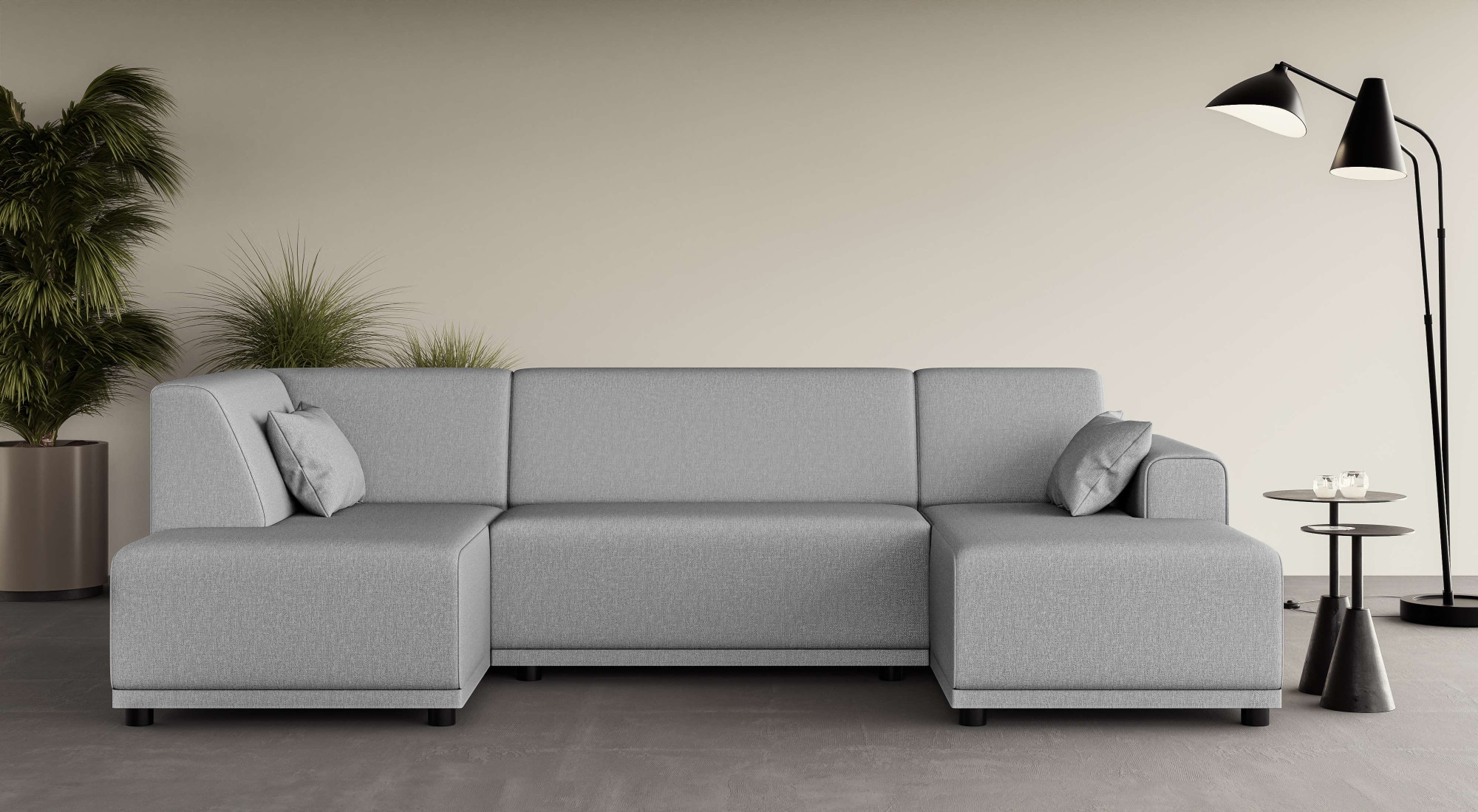 Home affaire Wohnlandschaft "TAMMO" U-Form
