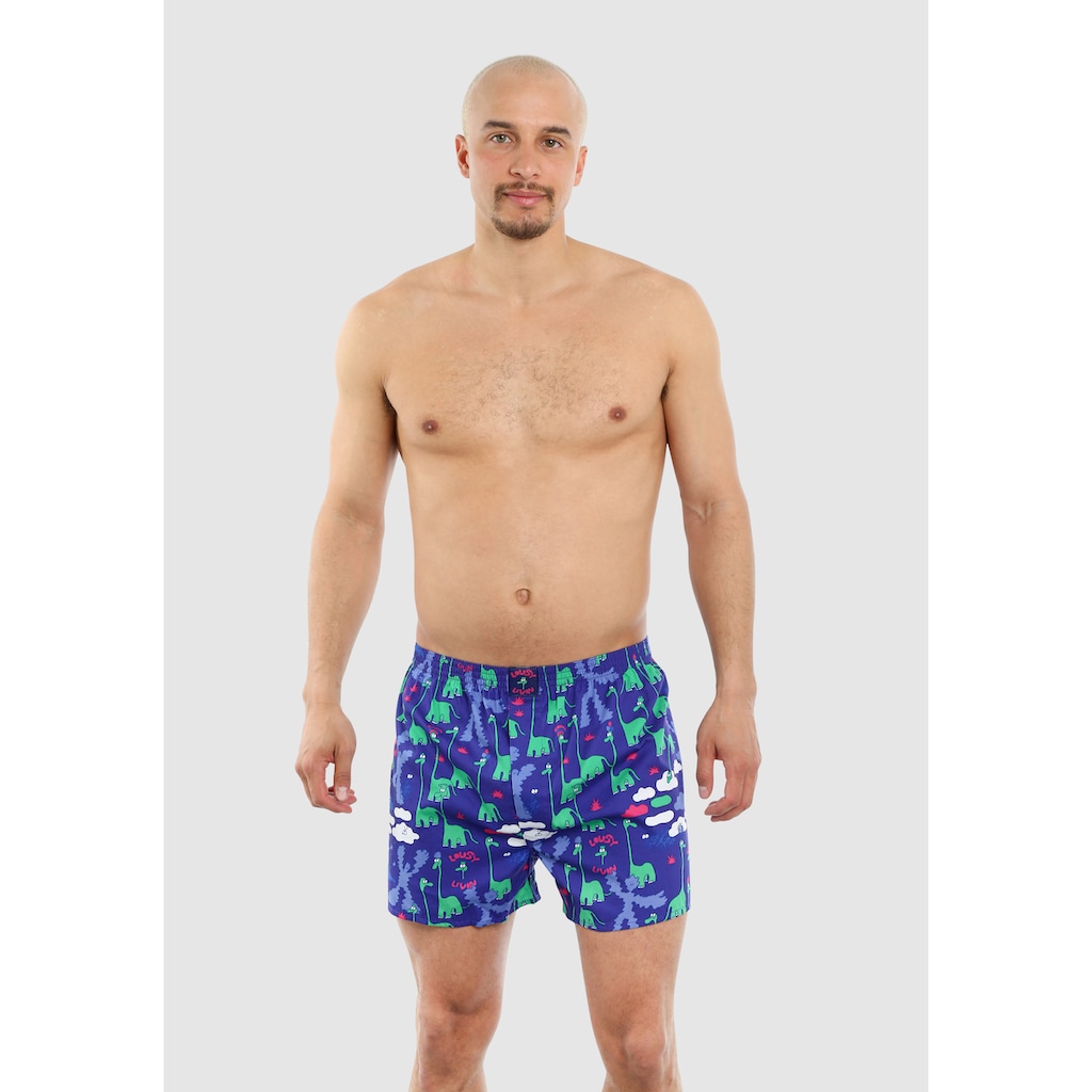 Lousy Livin Boxershorts »Dinos 2Pack«, (2 St.), im praktischen 2er-Pack