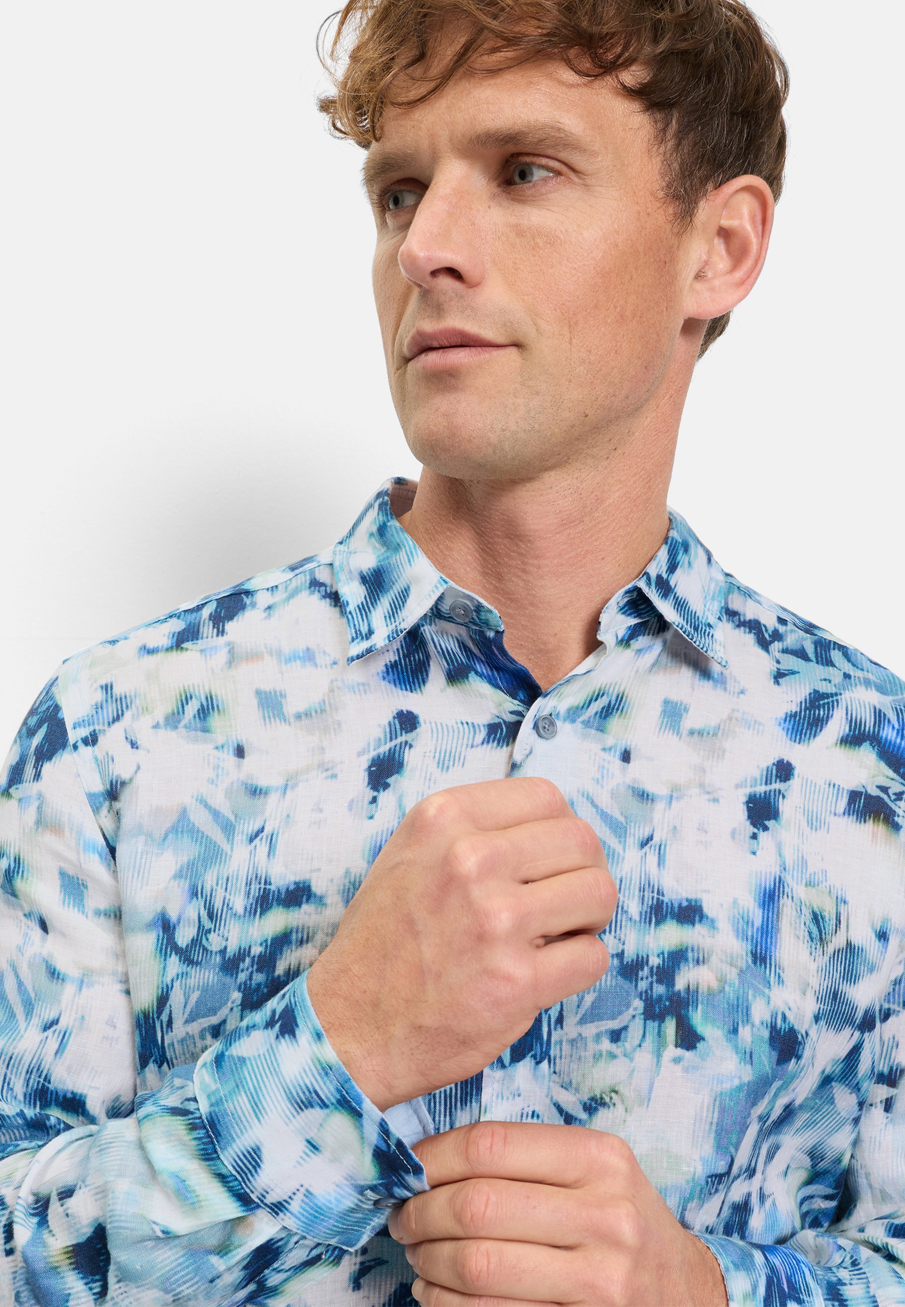 OLYMP Langarmhemd »OLYMP Casual, regular fit, Kent«