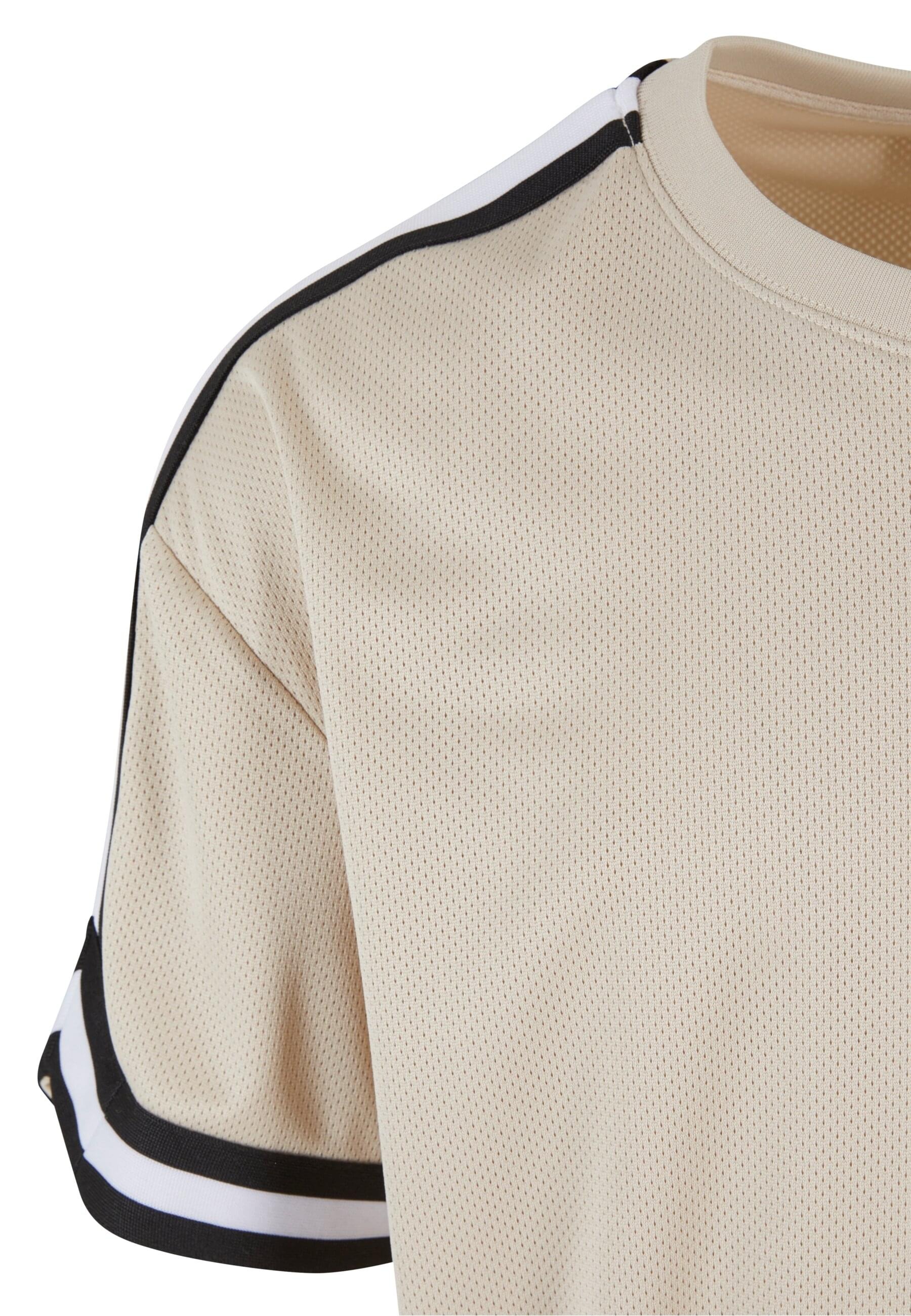 URBAN CLASSICS T-Shirt »Urban Classics Herren Oversized Stripes Mesh Tee«, (1 tlg.)