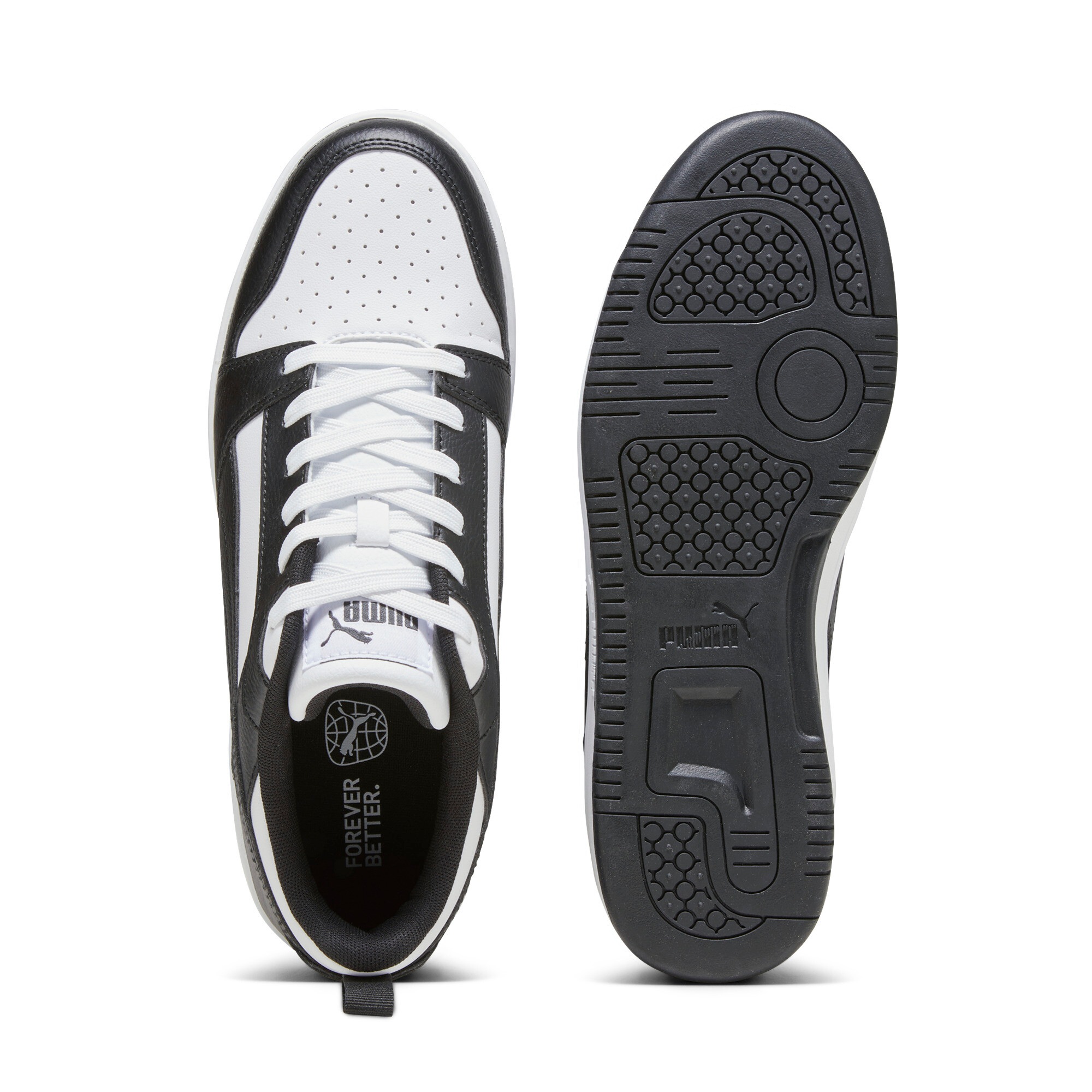 Puma Baskets Rebound V6 Low 01 White / Black EU 43 Homme 6