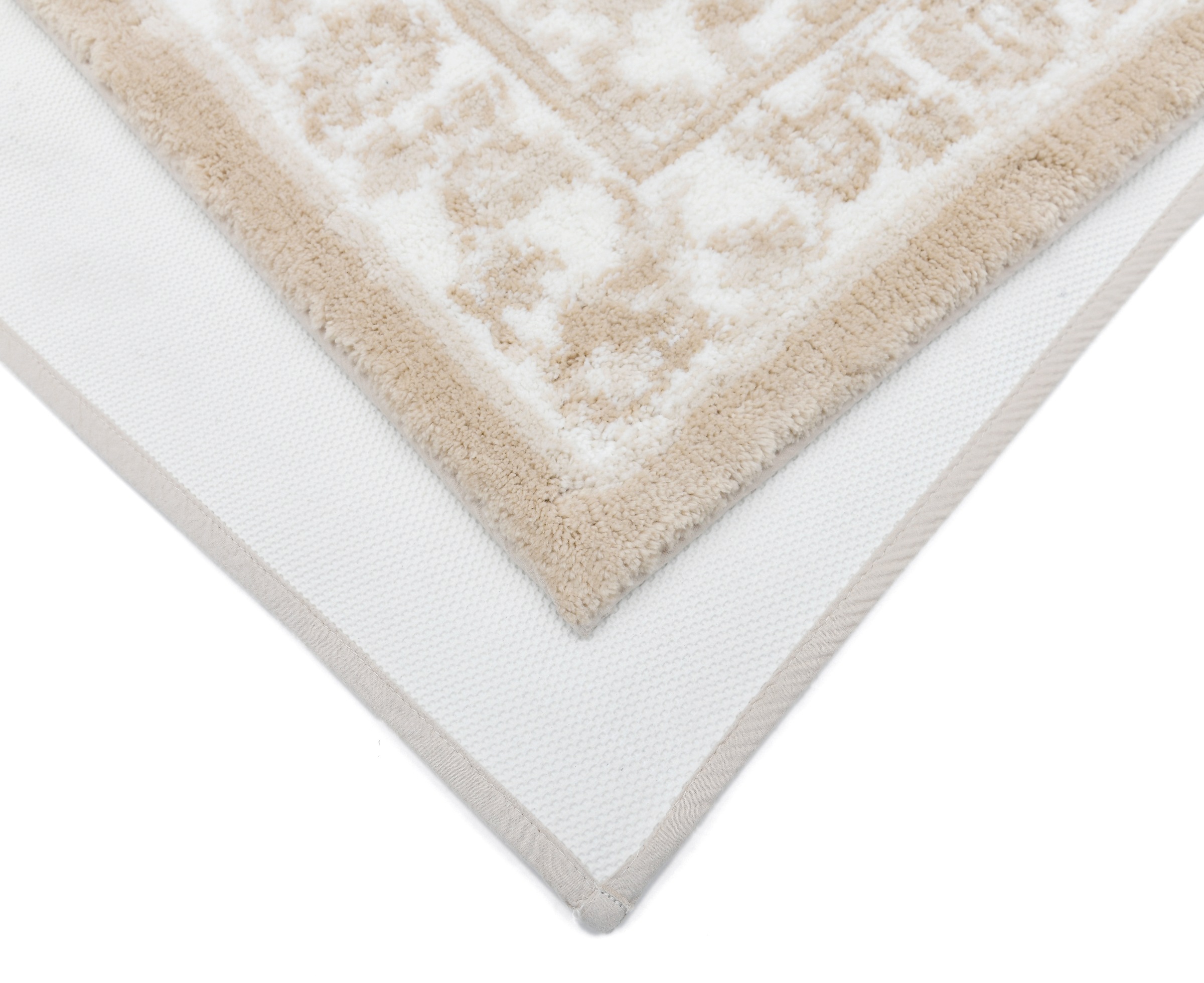 OTTO home Badematte »Oriental, Badvorleger, Badezimmer Teppich, Duschvorleger« Höhe 18 mm rutschhemmend beschichtet schnell trocknend Badteppich, Orient-Optik