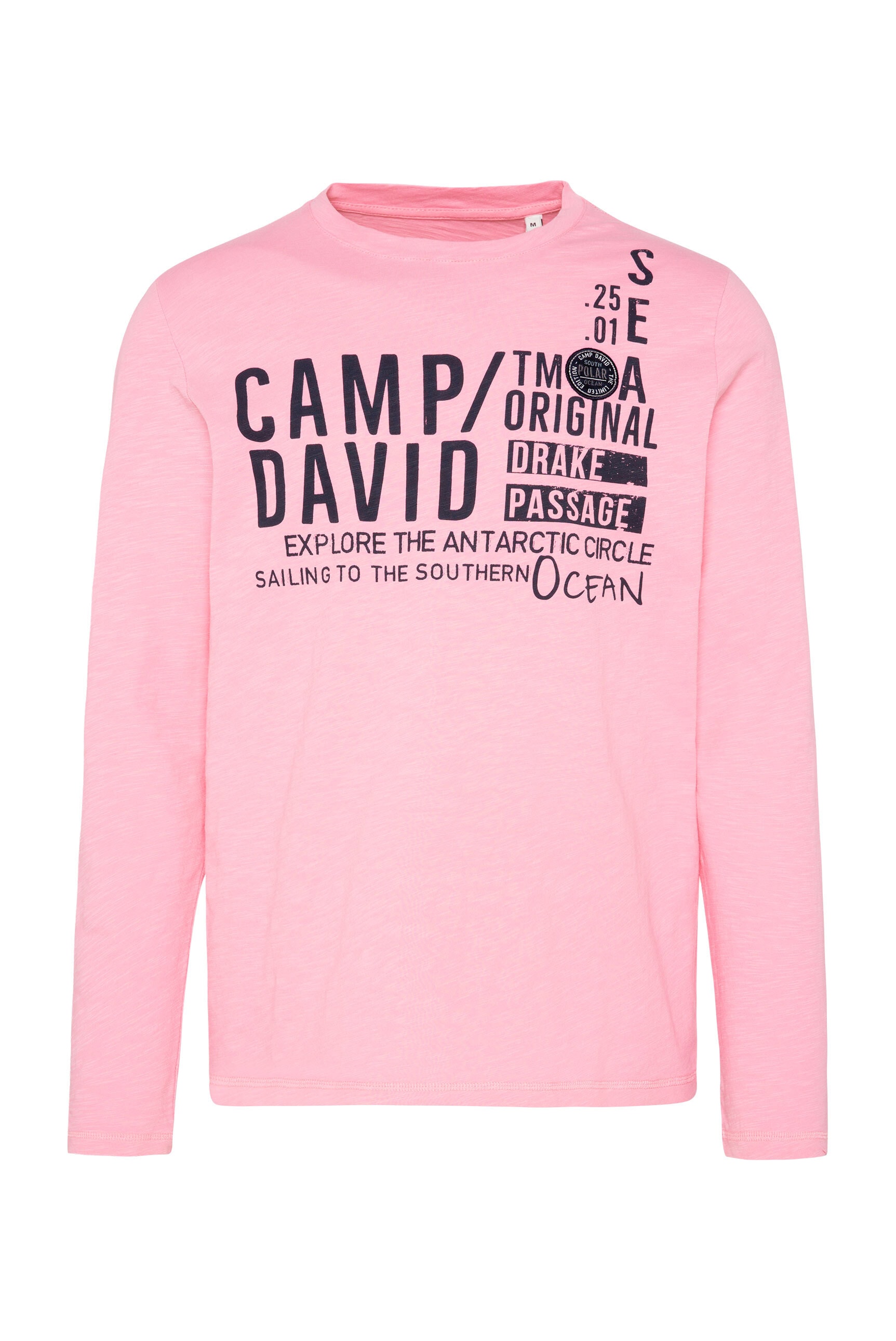 CAMP DAVID Rundhalsshirt, aus Baumwolle günstig online kaufen