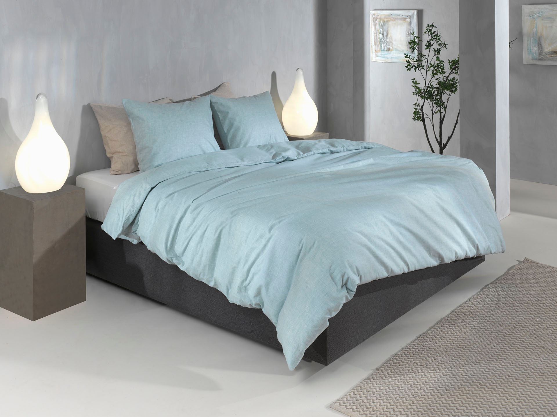 ZO HOME Bettwäsche "Zohome Bettwäsche Baumwolle Flanell Flanella-di-Lino" 2 günstig online kaufen