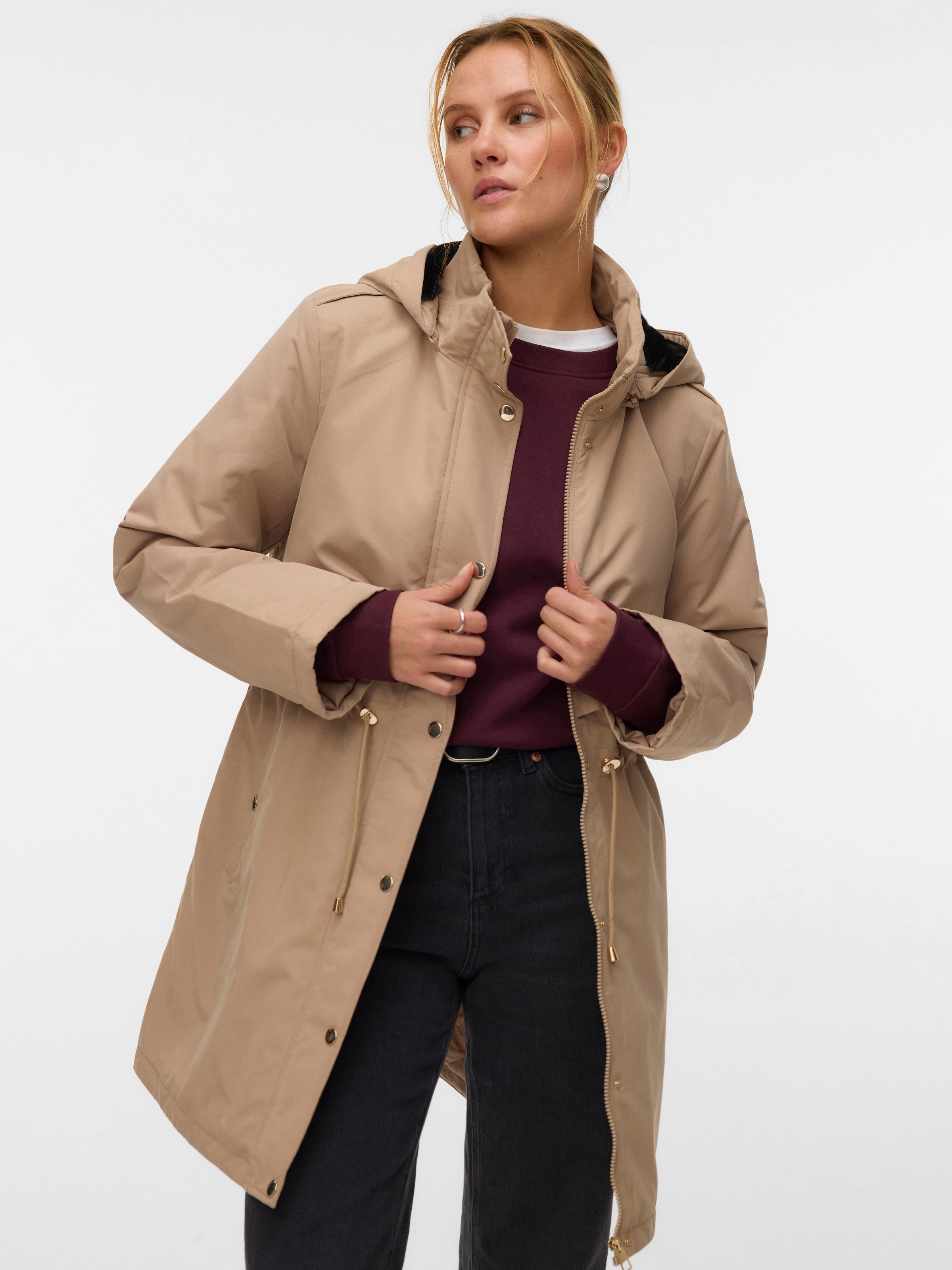 Vero Moda Kurzmantel "VMGAIL MAYA COAT BOO" günstig online kaufen